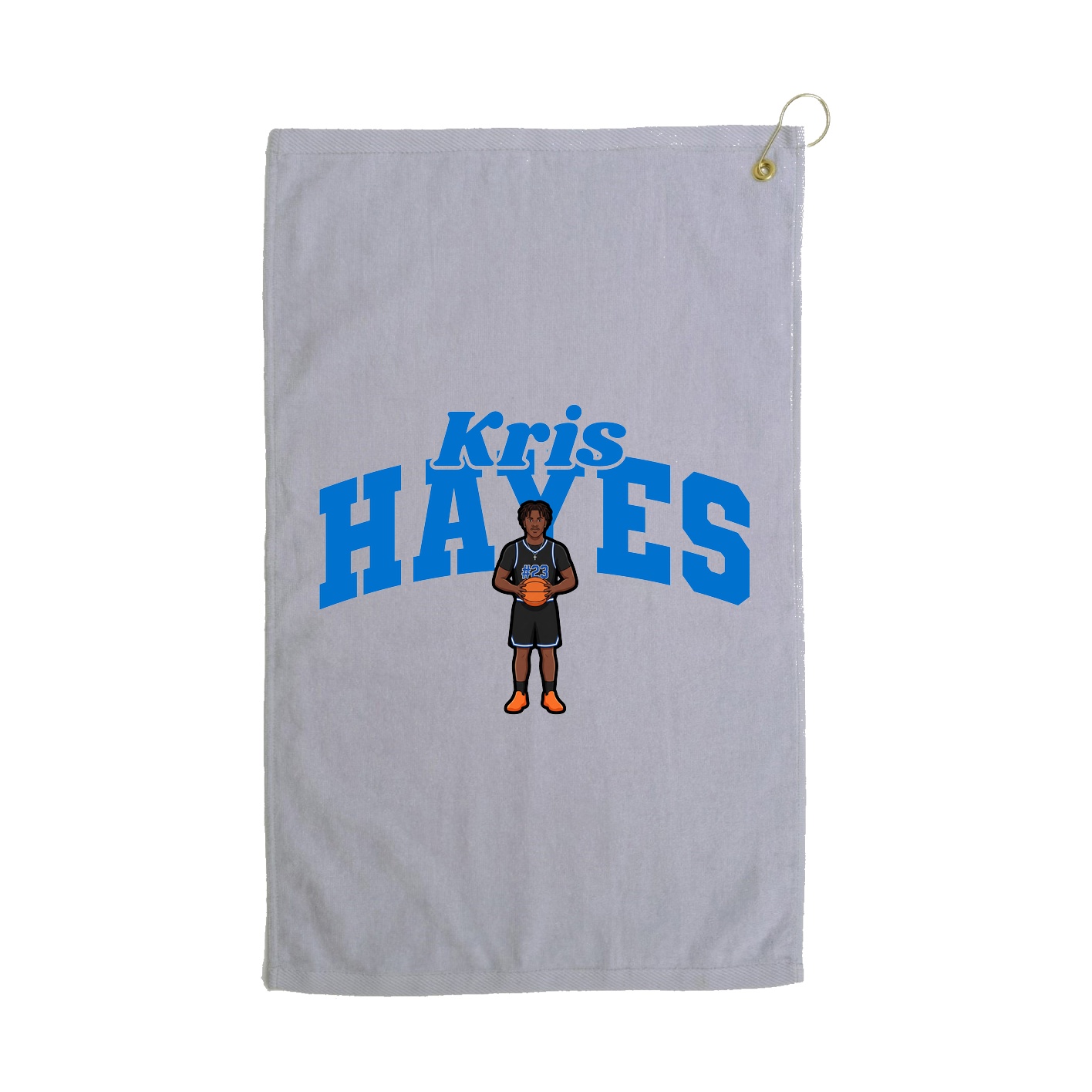 Golf Towel — Signature Arch in Grey