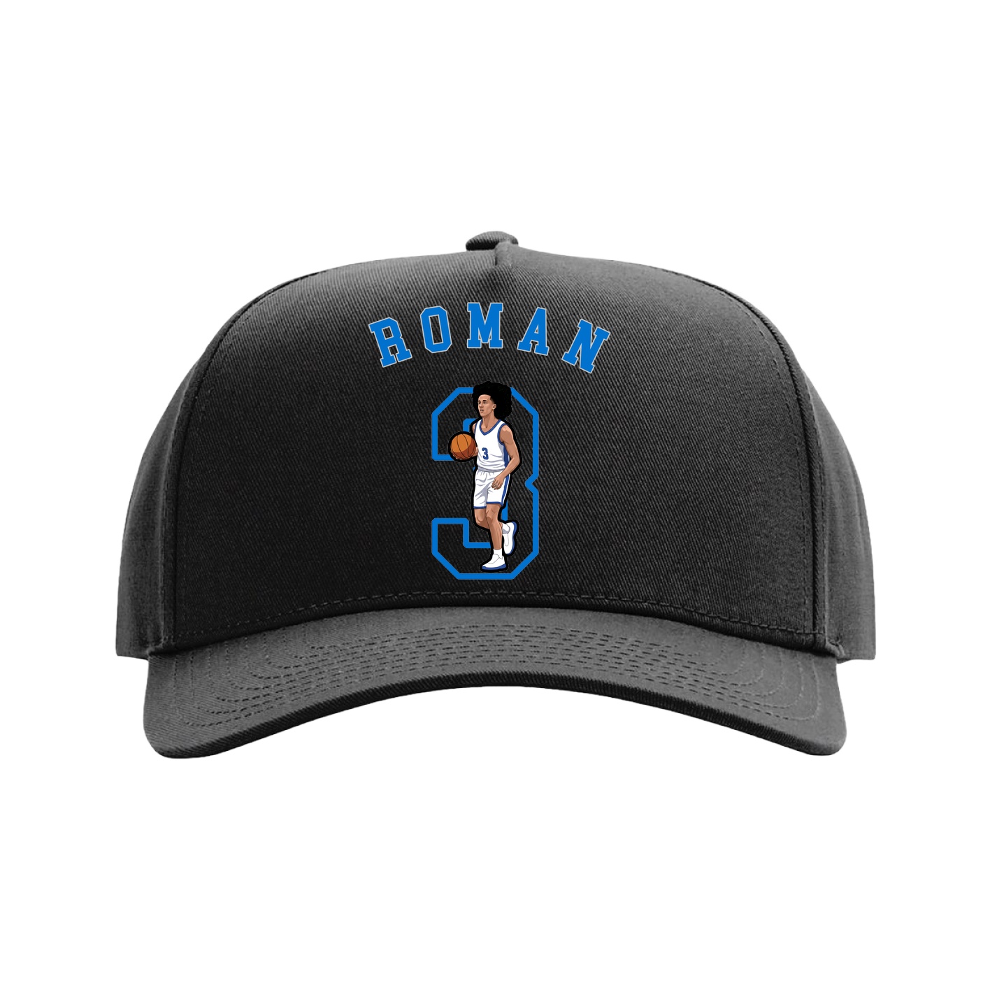 Full Fabric Five-Panel Champ Cap