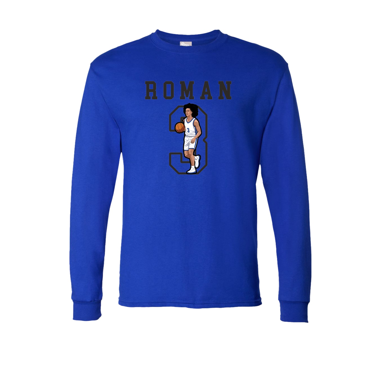 Long Sleeve Tee — Shirsey in Royal