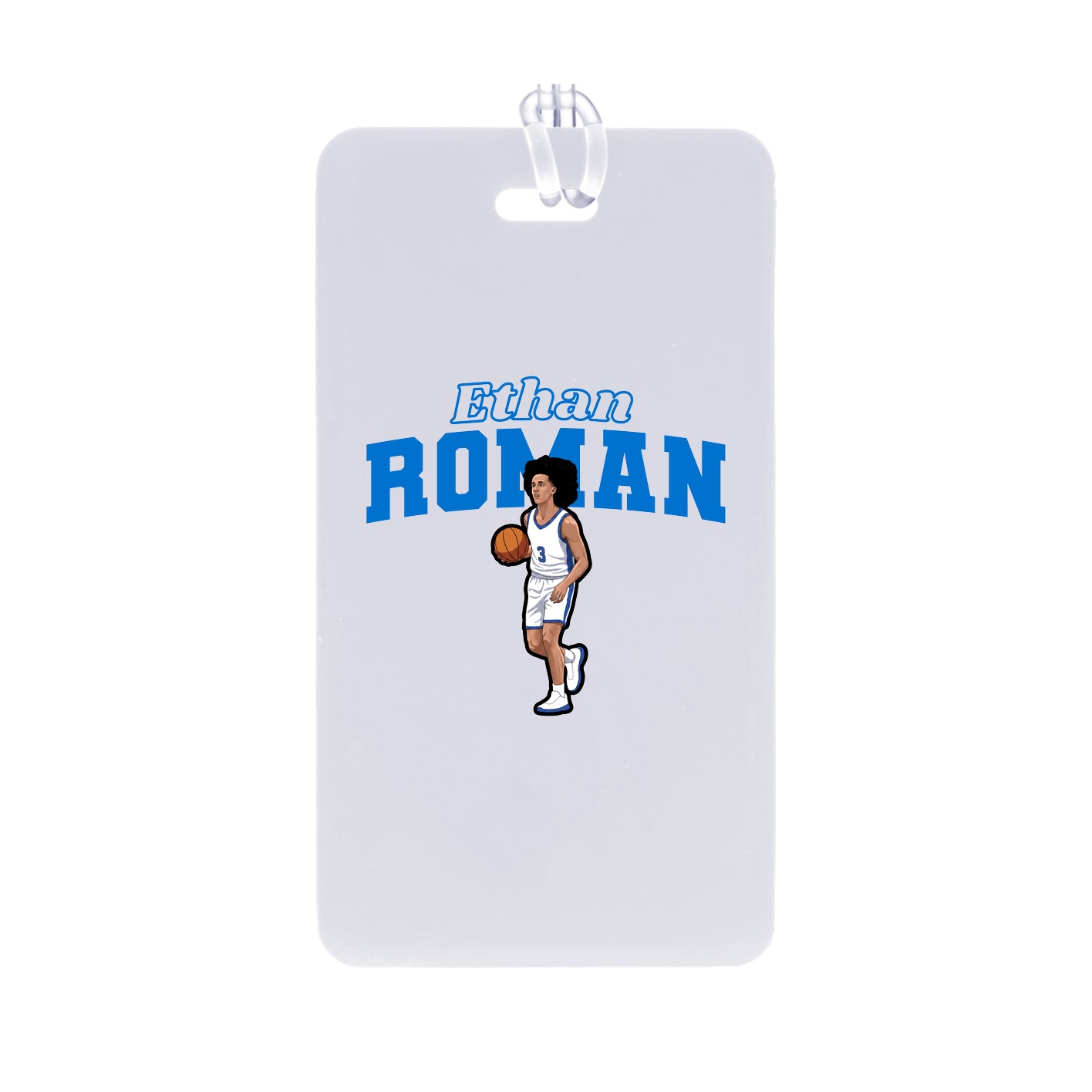 Bag Tag — Name Arch in Classic