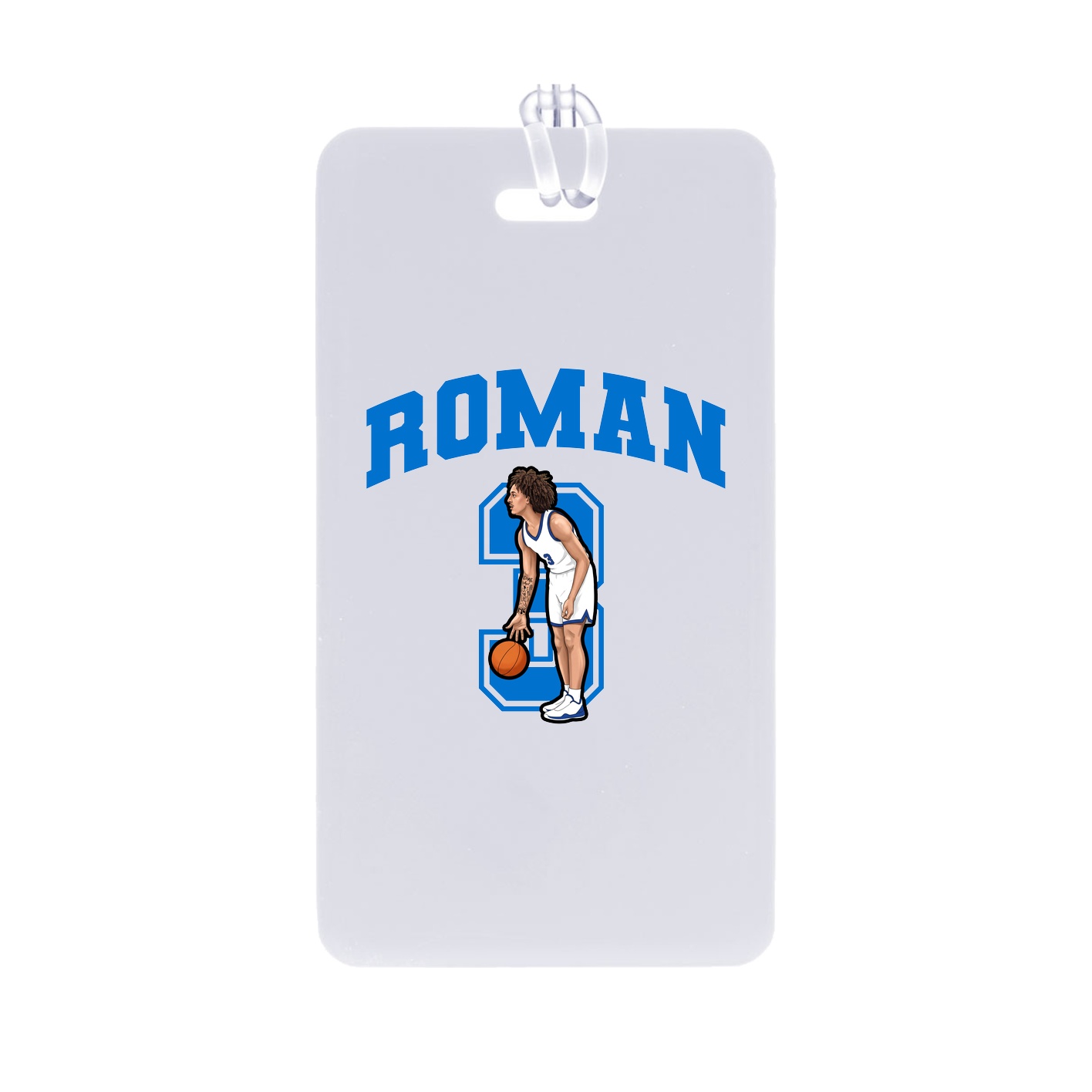 Bag Tag — Number in Classic