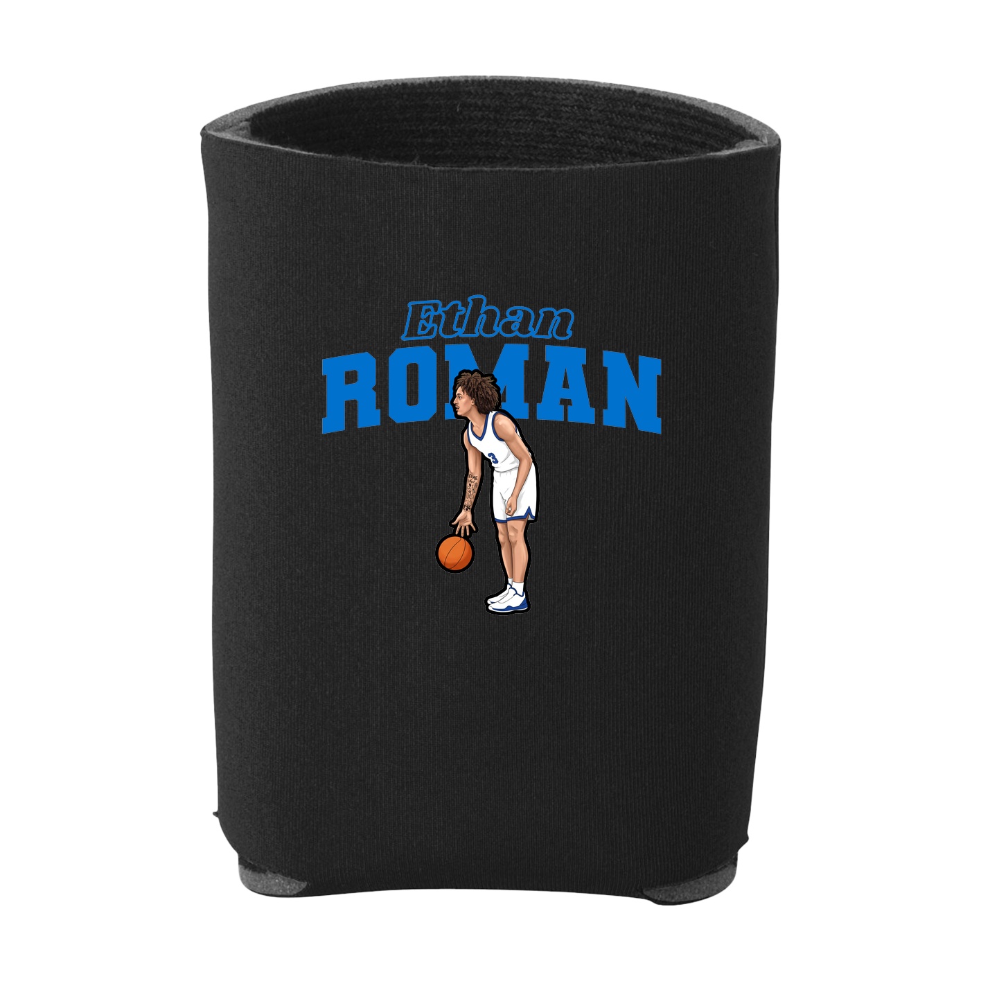 Can Holder — Name Arch in Black