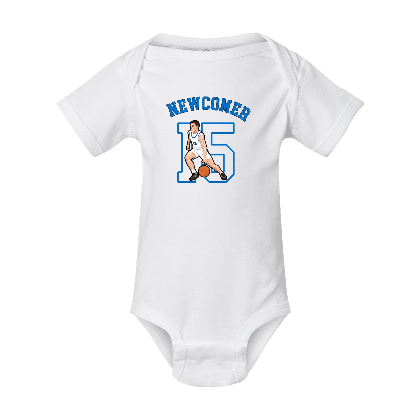 Baby Onesie — Shirsey Arch in White