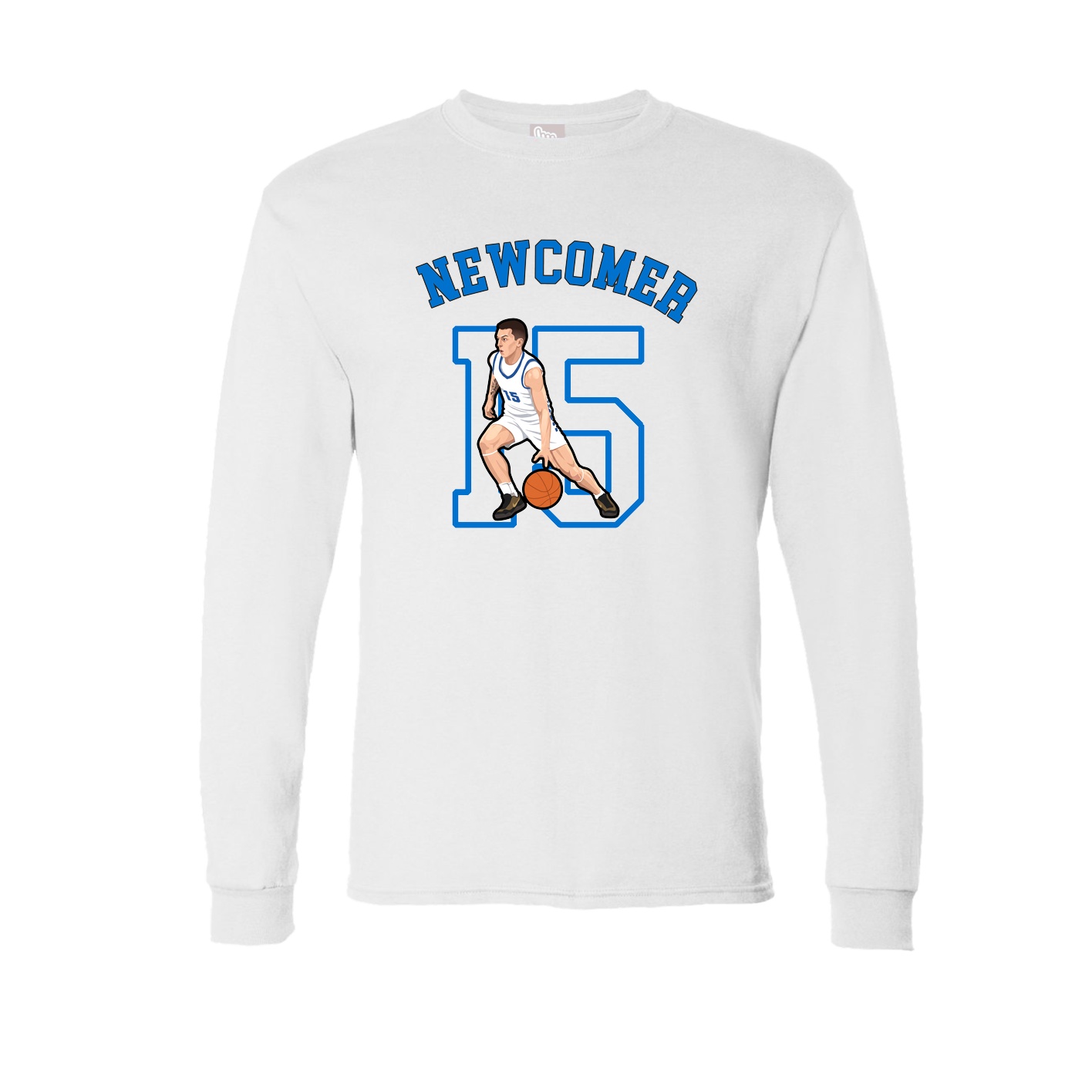 Long Sleeve Tee — Shirsey Arch in White