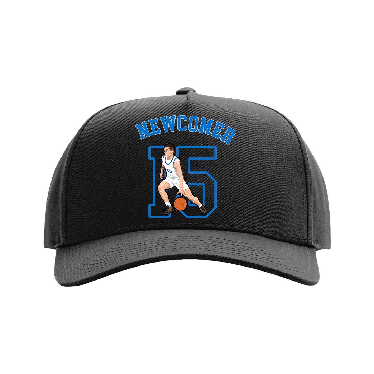 Full Fabric Five-Panel Champ Cap