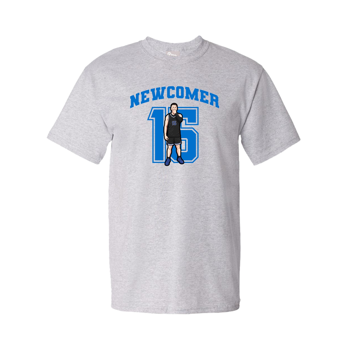 Youth Tee — Number in Grey