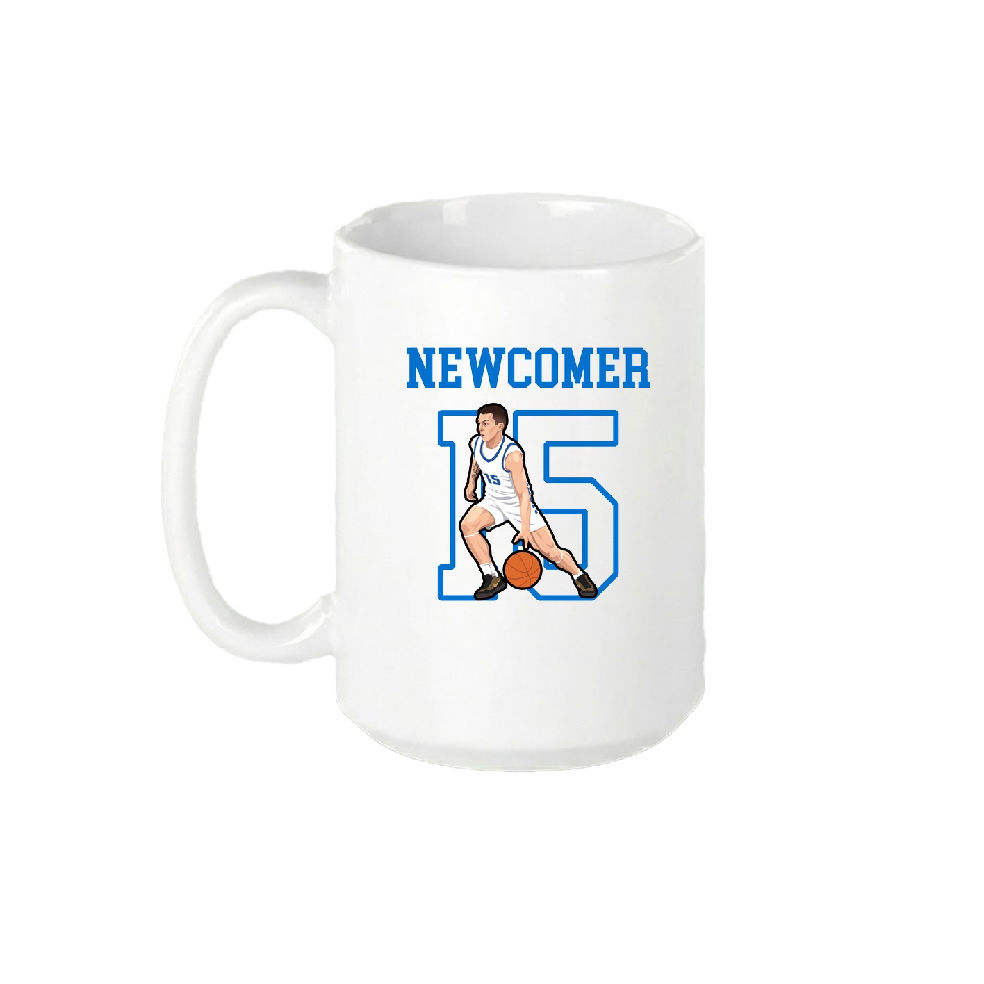 15oz Coffee Mug — Shirsey in White