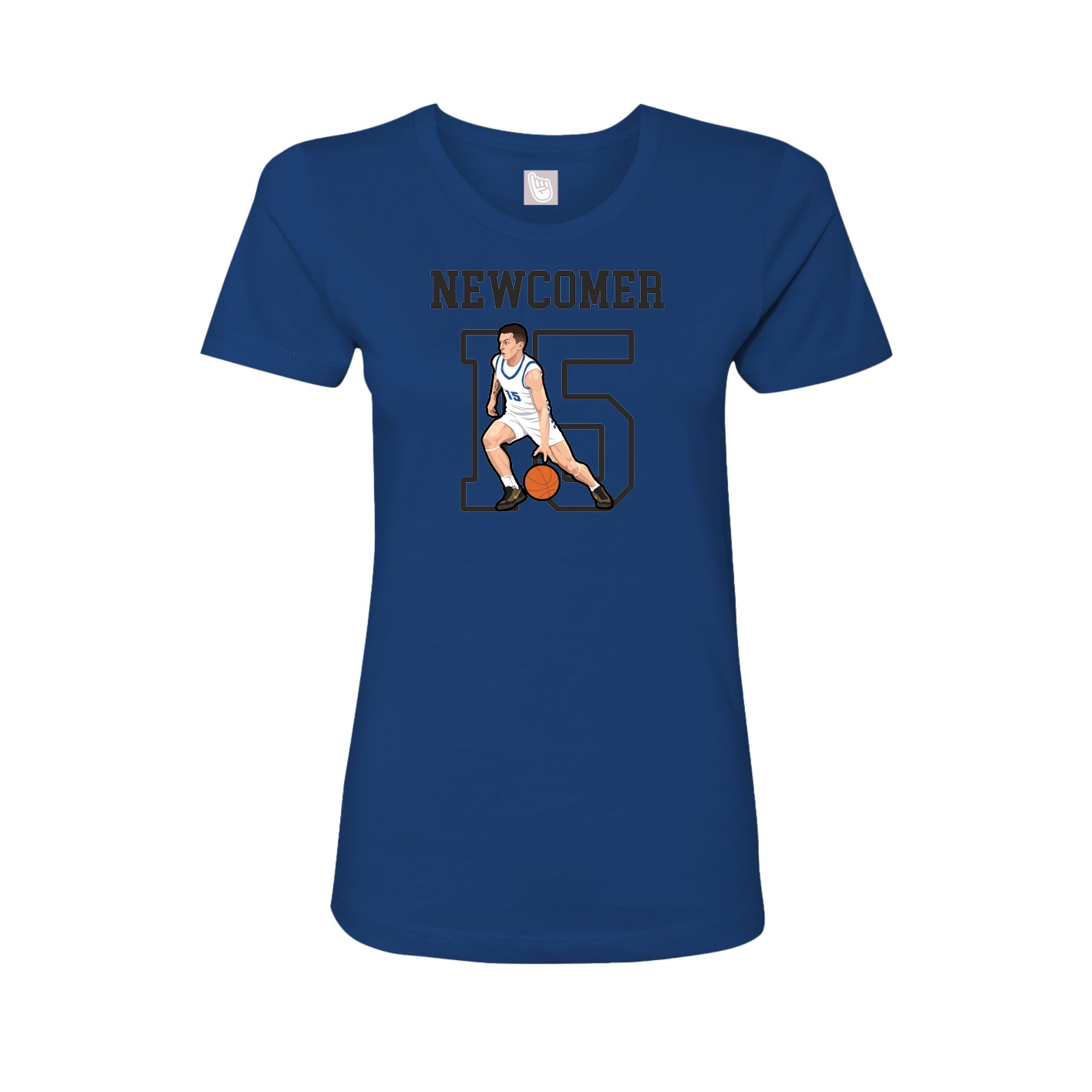 Fitted Women's Tee — Shirsey in Royal