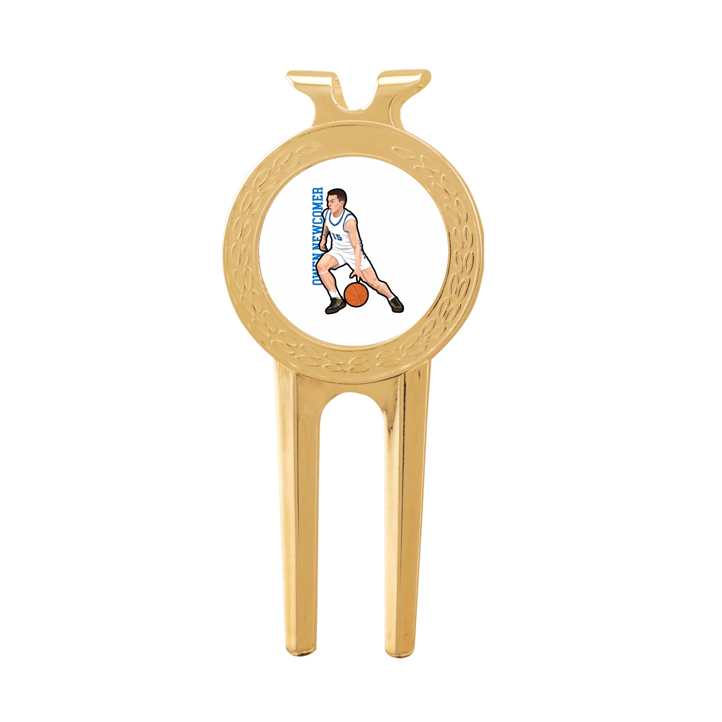 Divot Tool with Ball Marker — Name Vertical in Classic