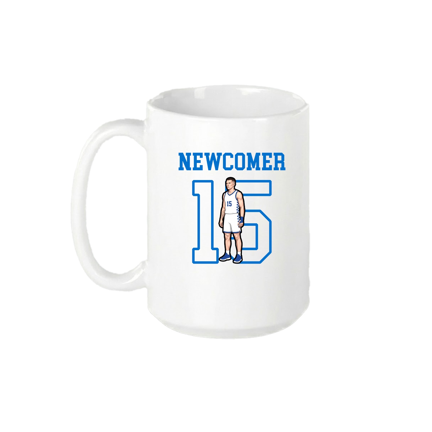 15oz Coffee Mug — Shirsey in White