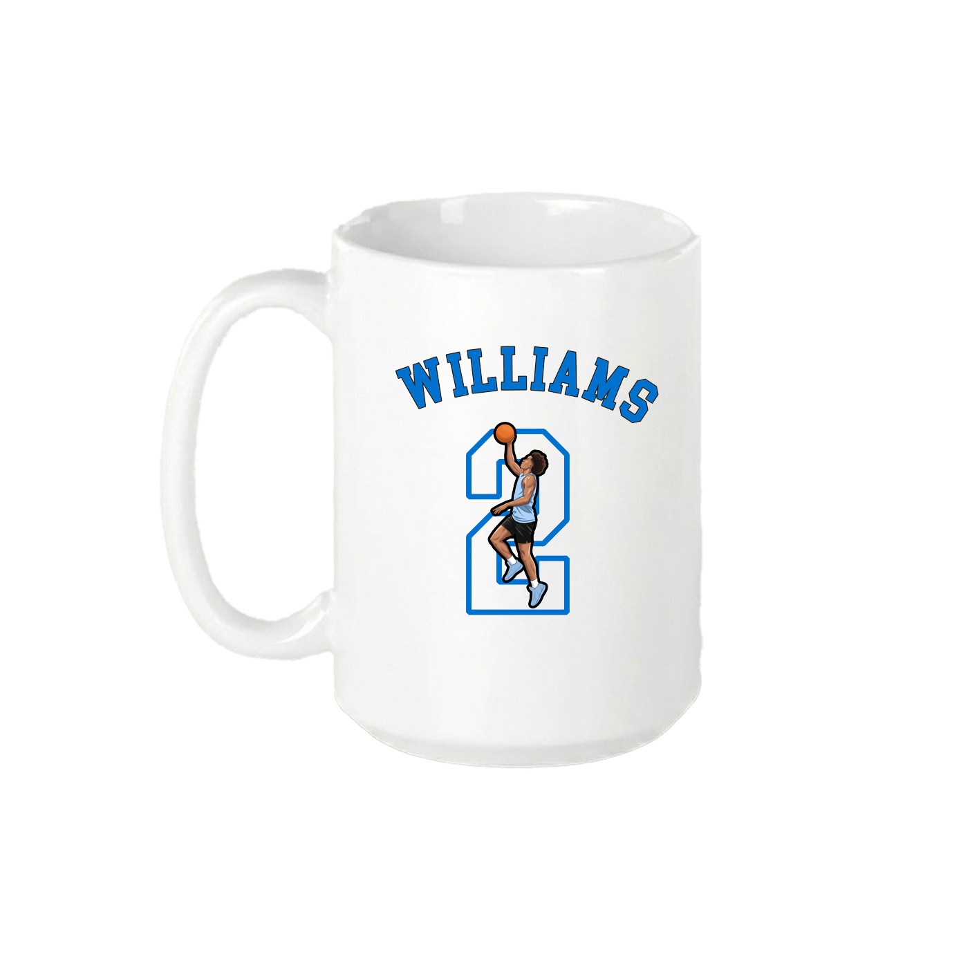15oz Coffee Mug — Shirsey Arch in White