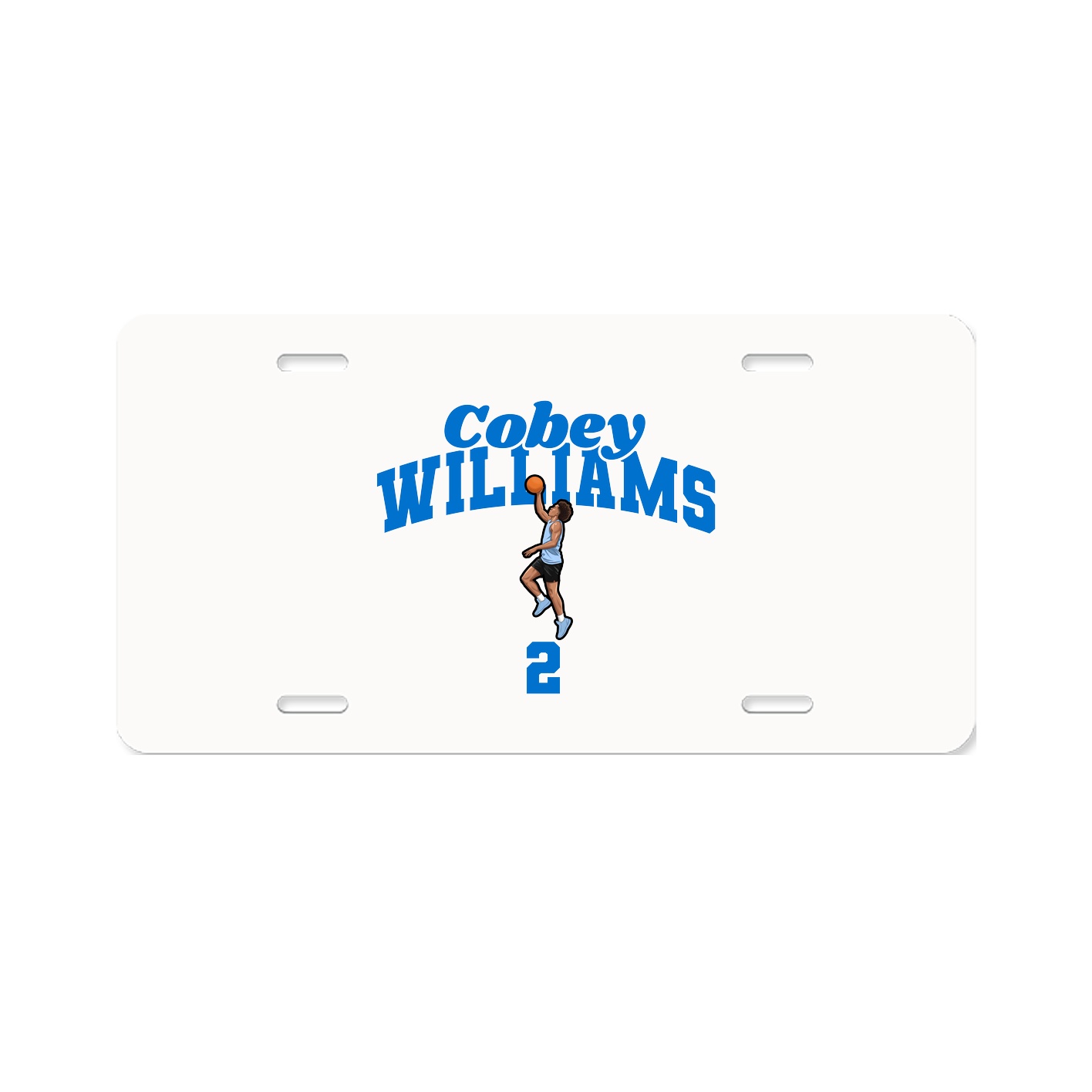 License Plate — Signature Arch in Classic