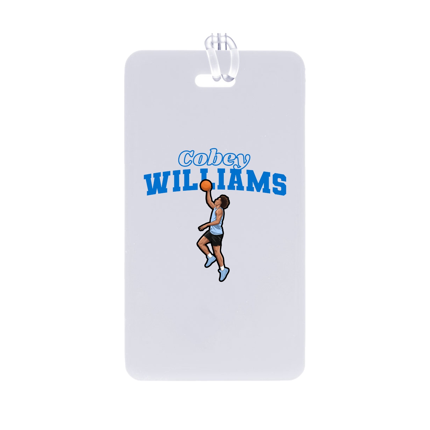 Bag Tag — Name Arch in Classic