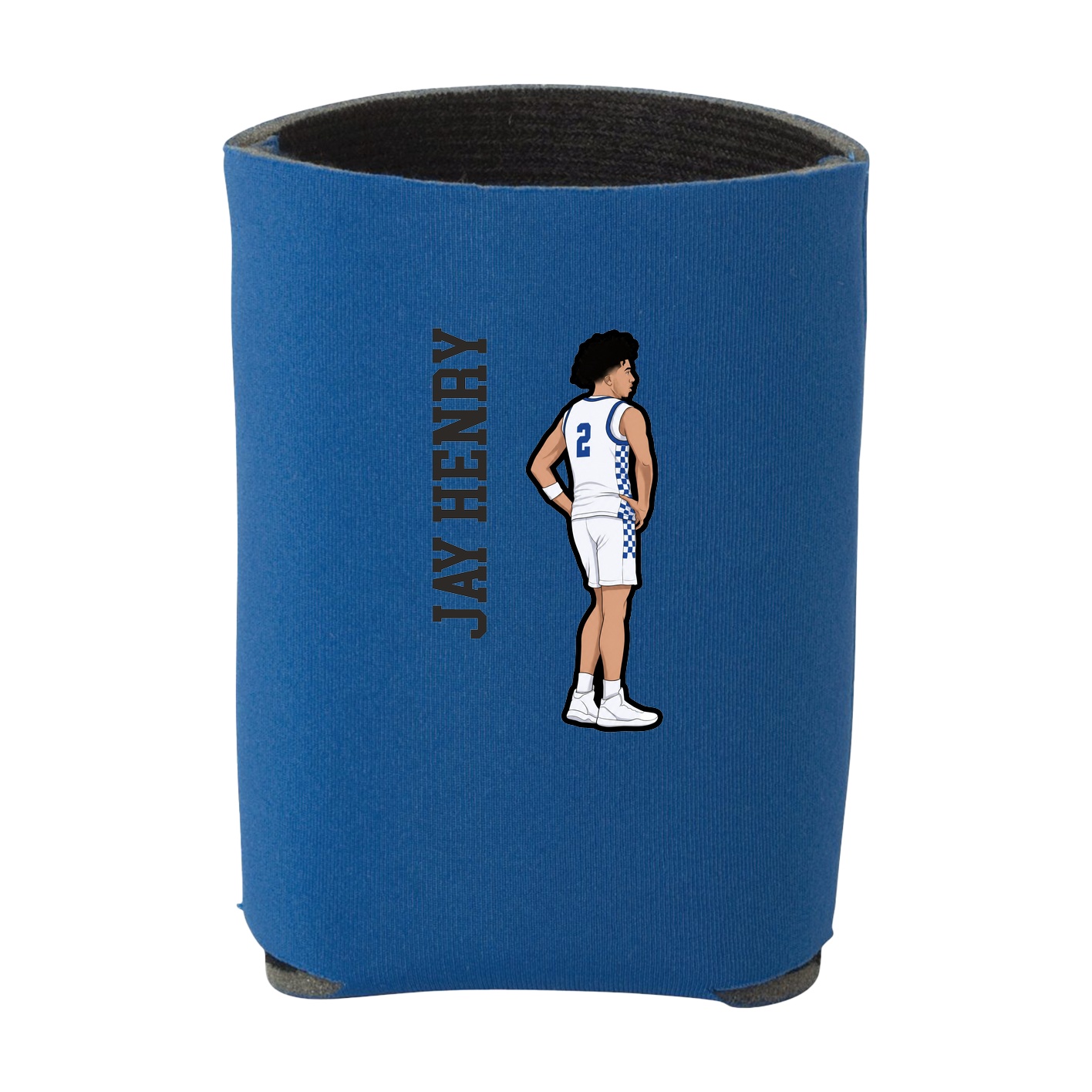 Can Holder — Name Vertical in Royal