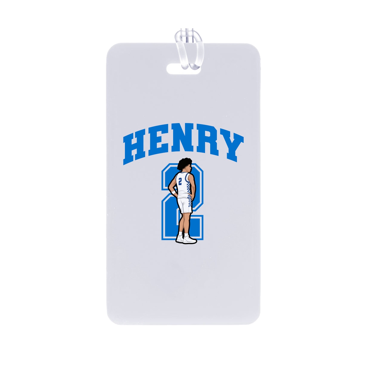 Bag Tag — Number in Classic