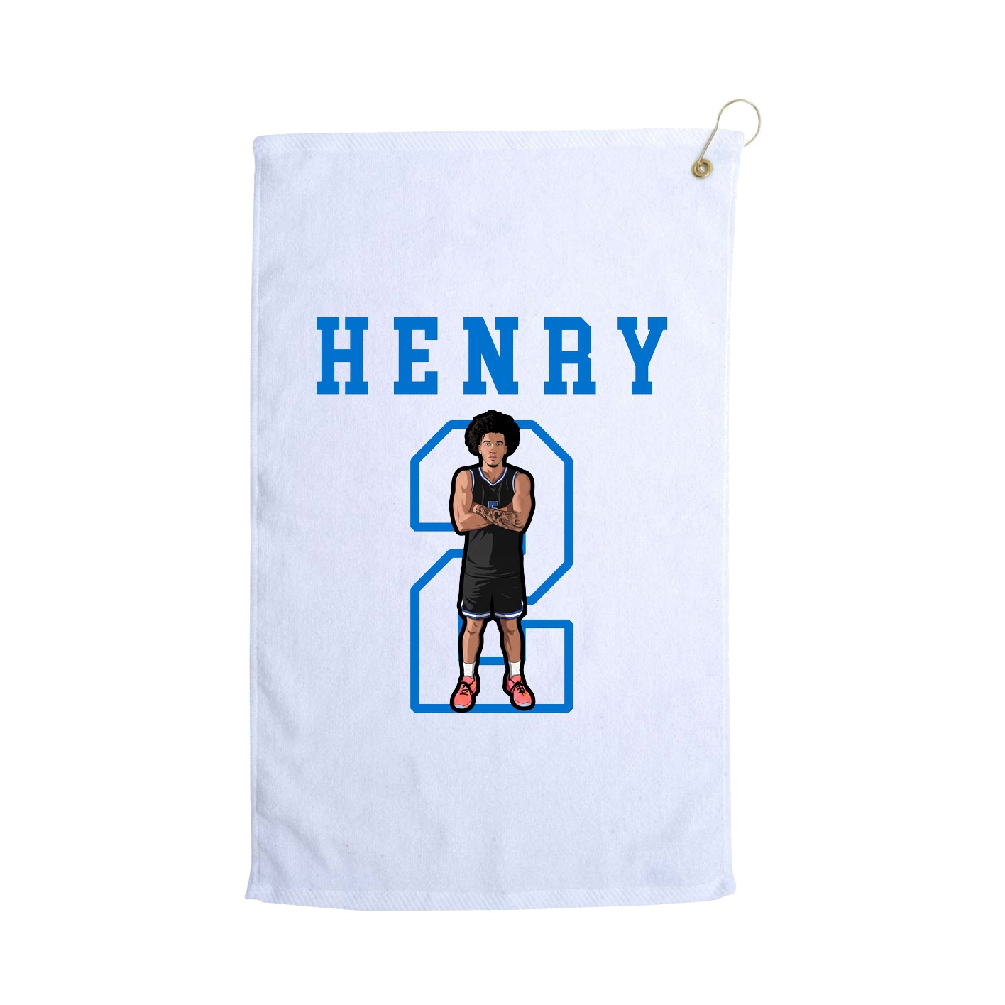 Golf Towel — Shirsey in White