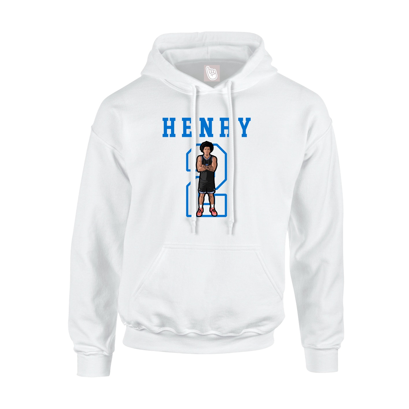 Hoodie — Shirsey in White
