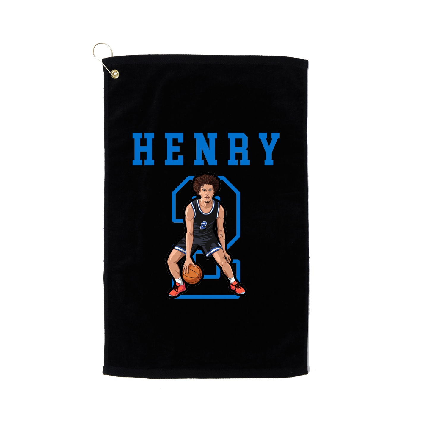 Golf Towel — Shirsey in Black