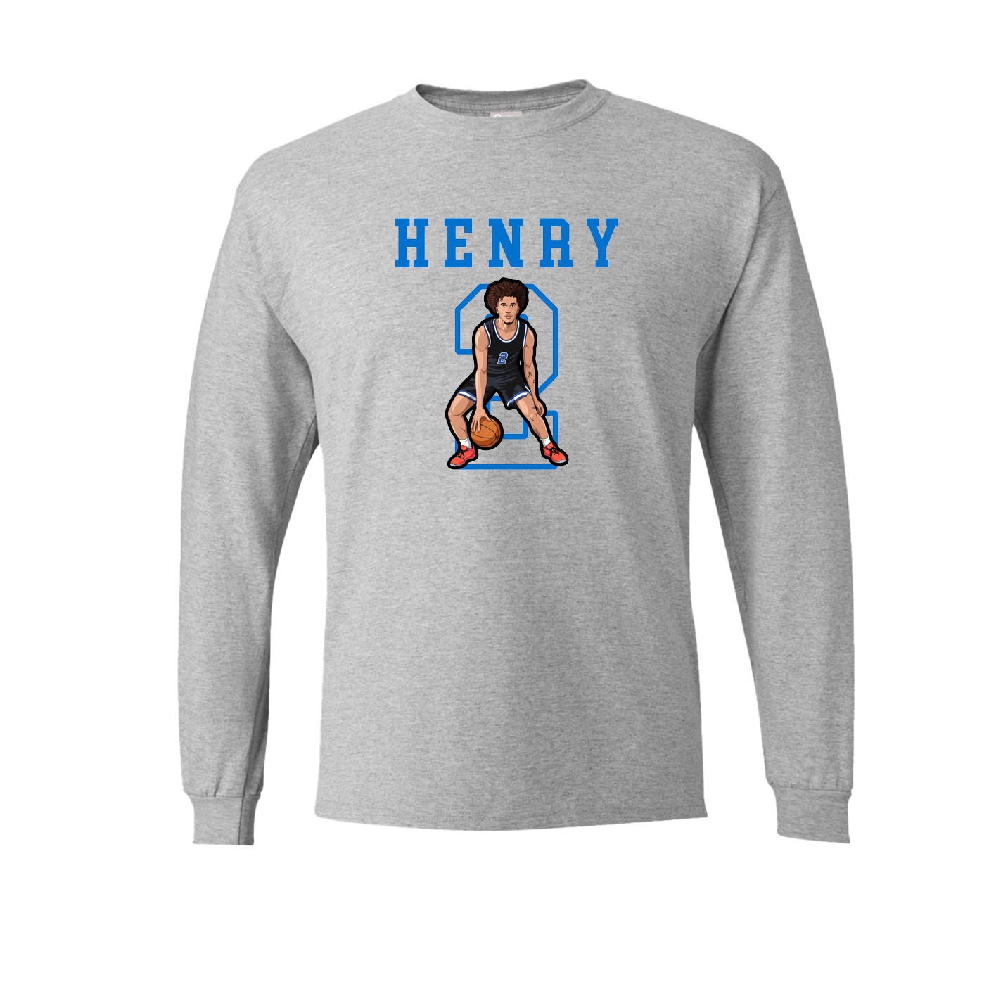 Long Sleeve Tee — Shirsey in Grey