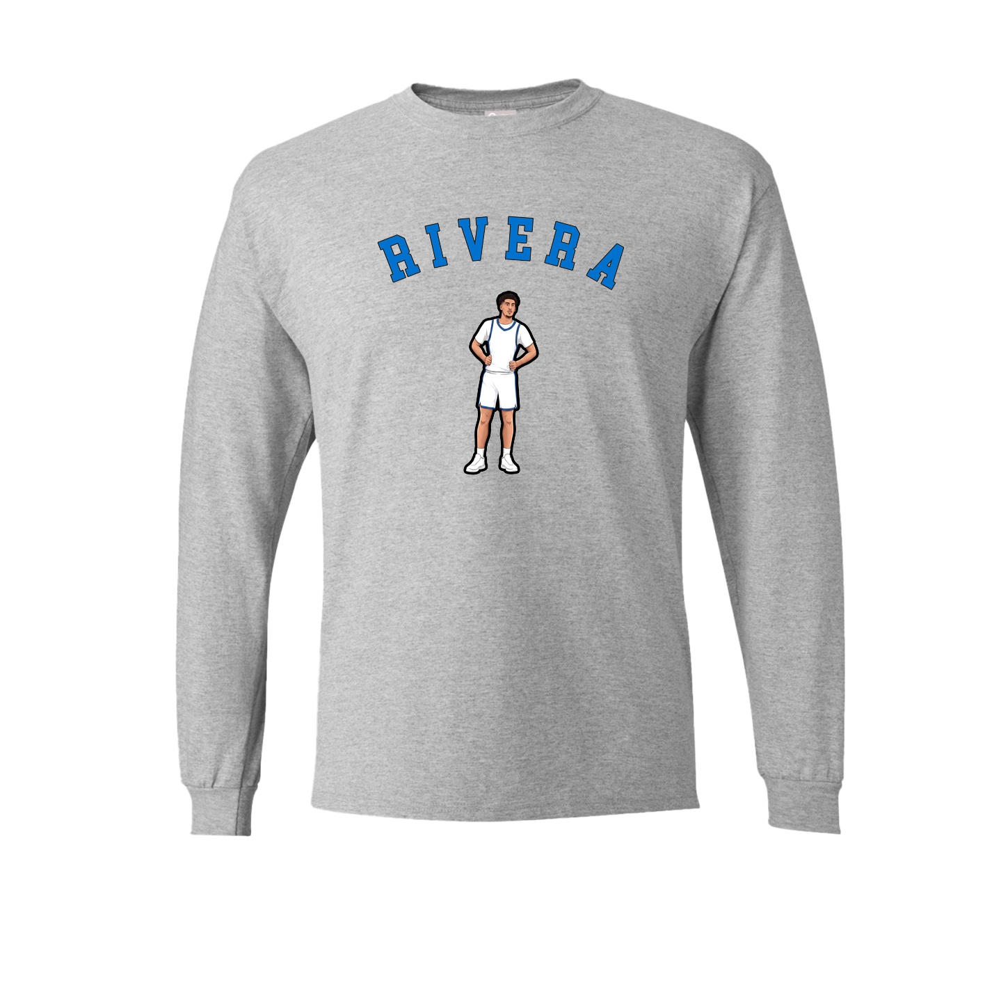 Long Sleeve Tee — Shirsey Arch in Grey