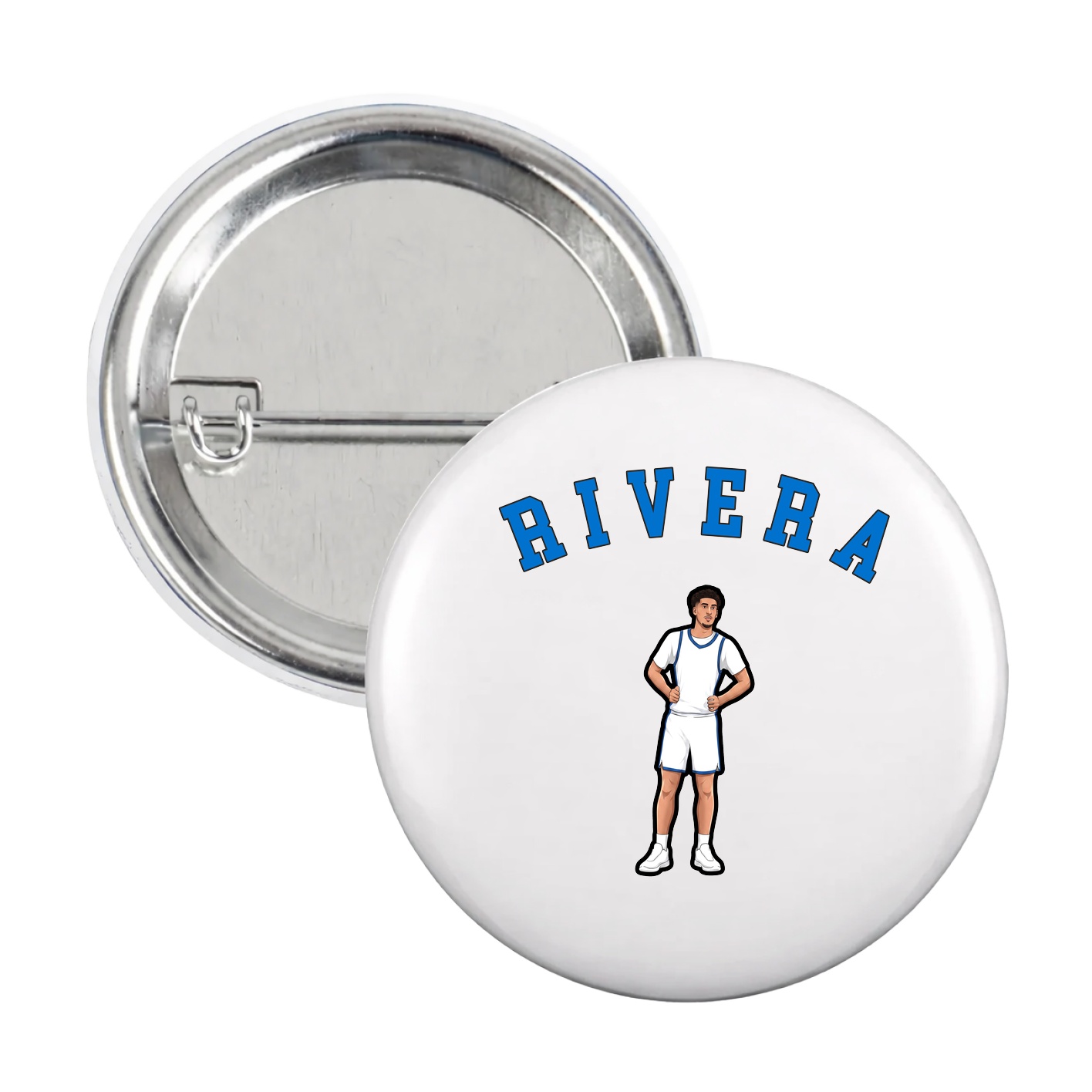 Game Day Button — Shirsey Arch in White