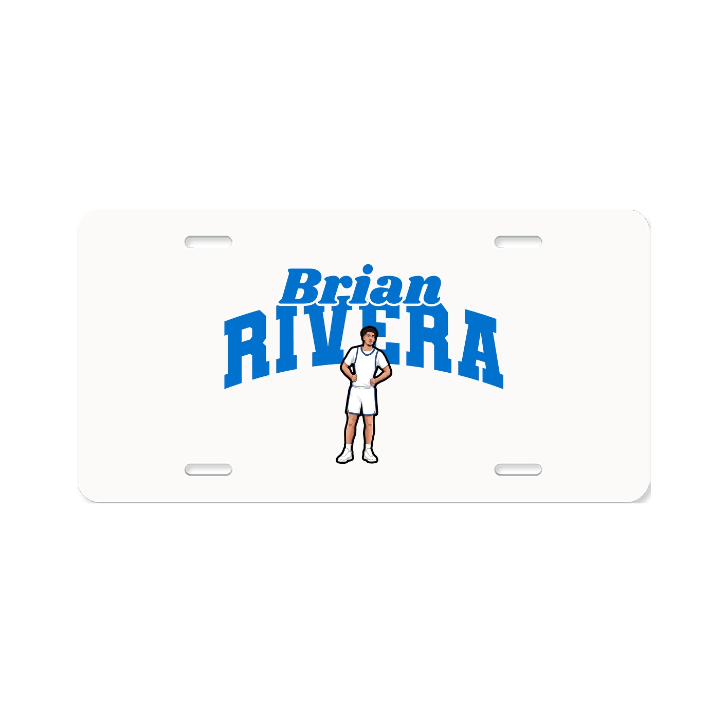 License Plate — Signature Arch in Classic
