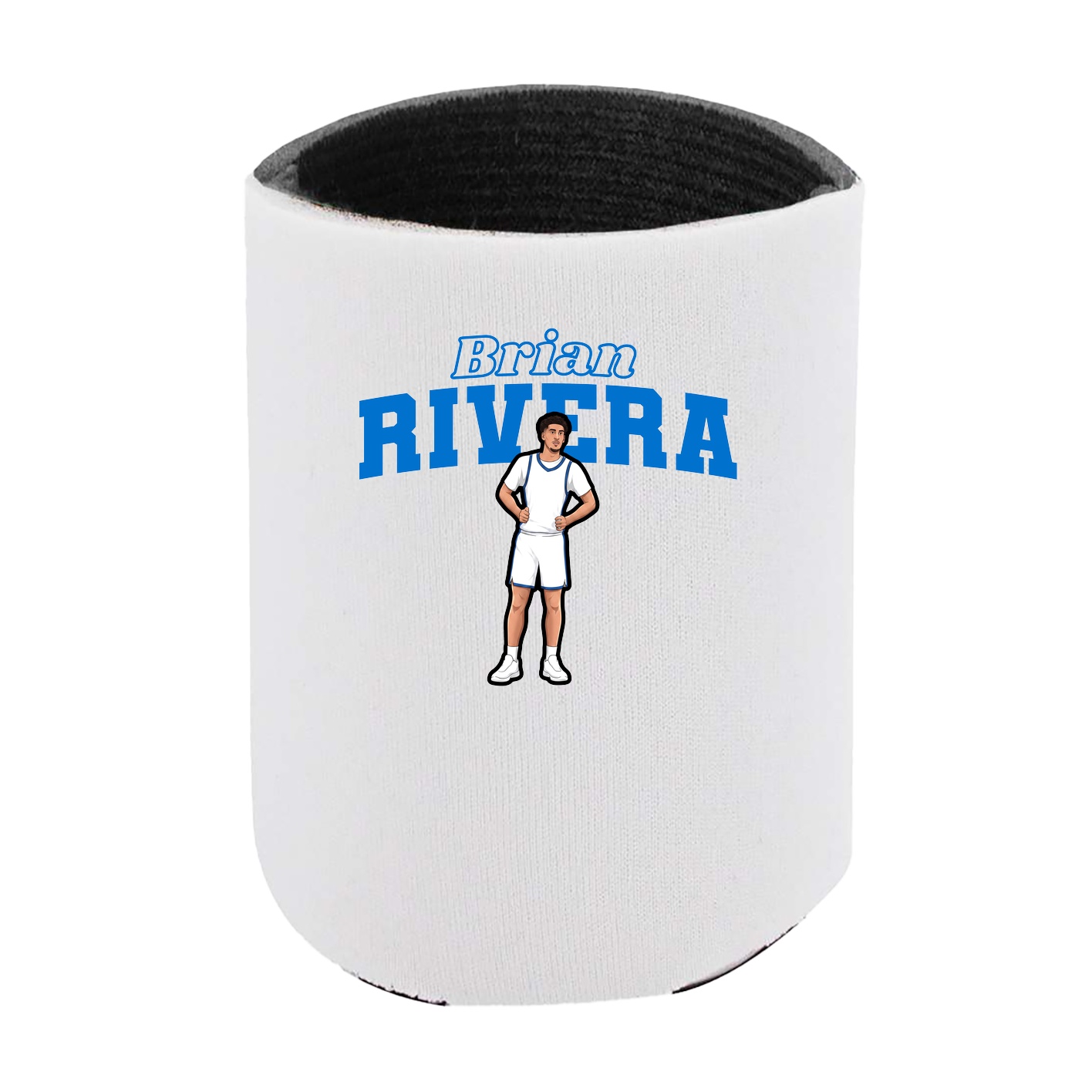 Can Holder — Name Arch in White