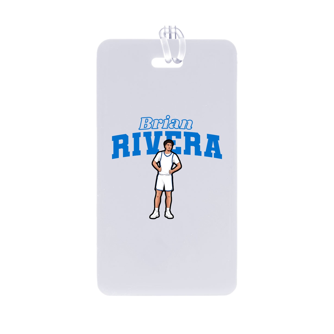 Bag Tag — Name Arch in Classic