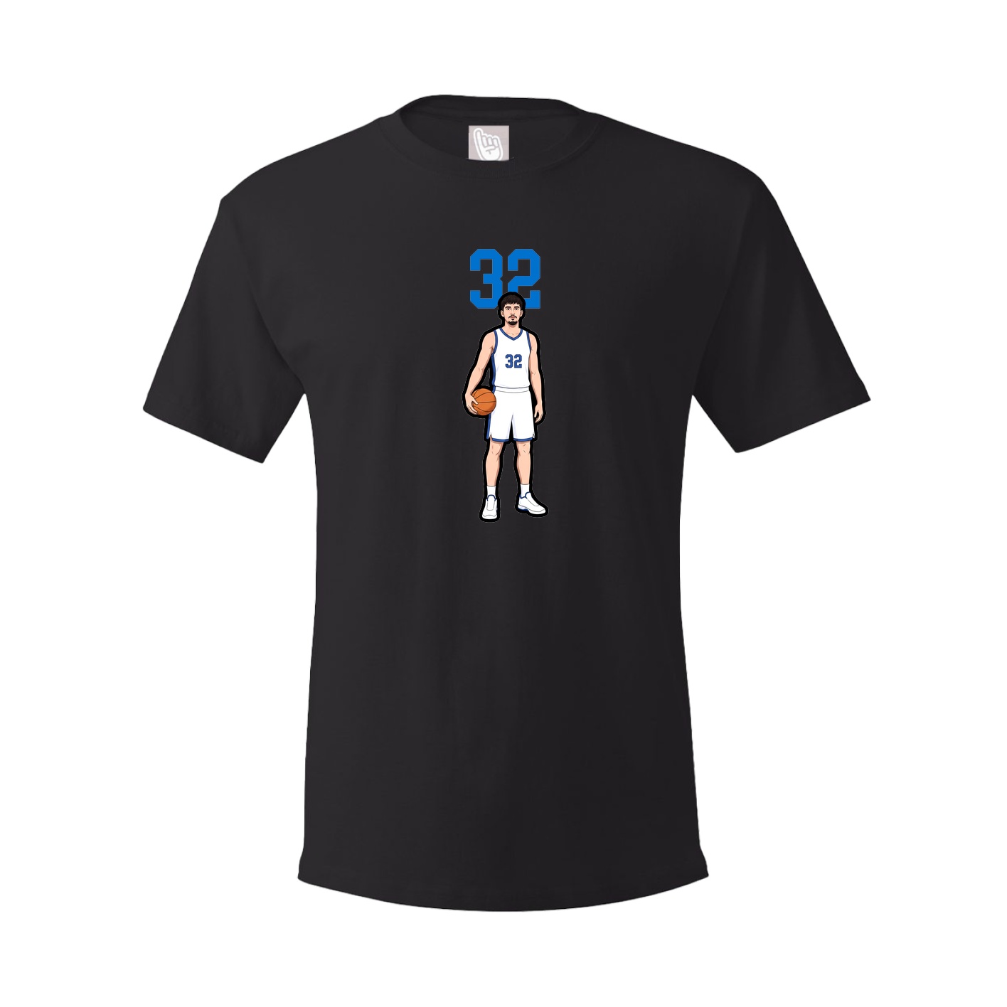 Tee — Number Top in Black