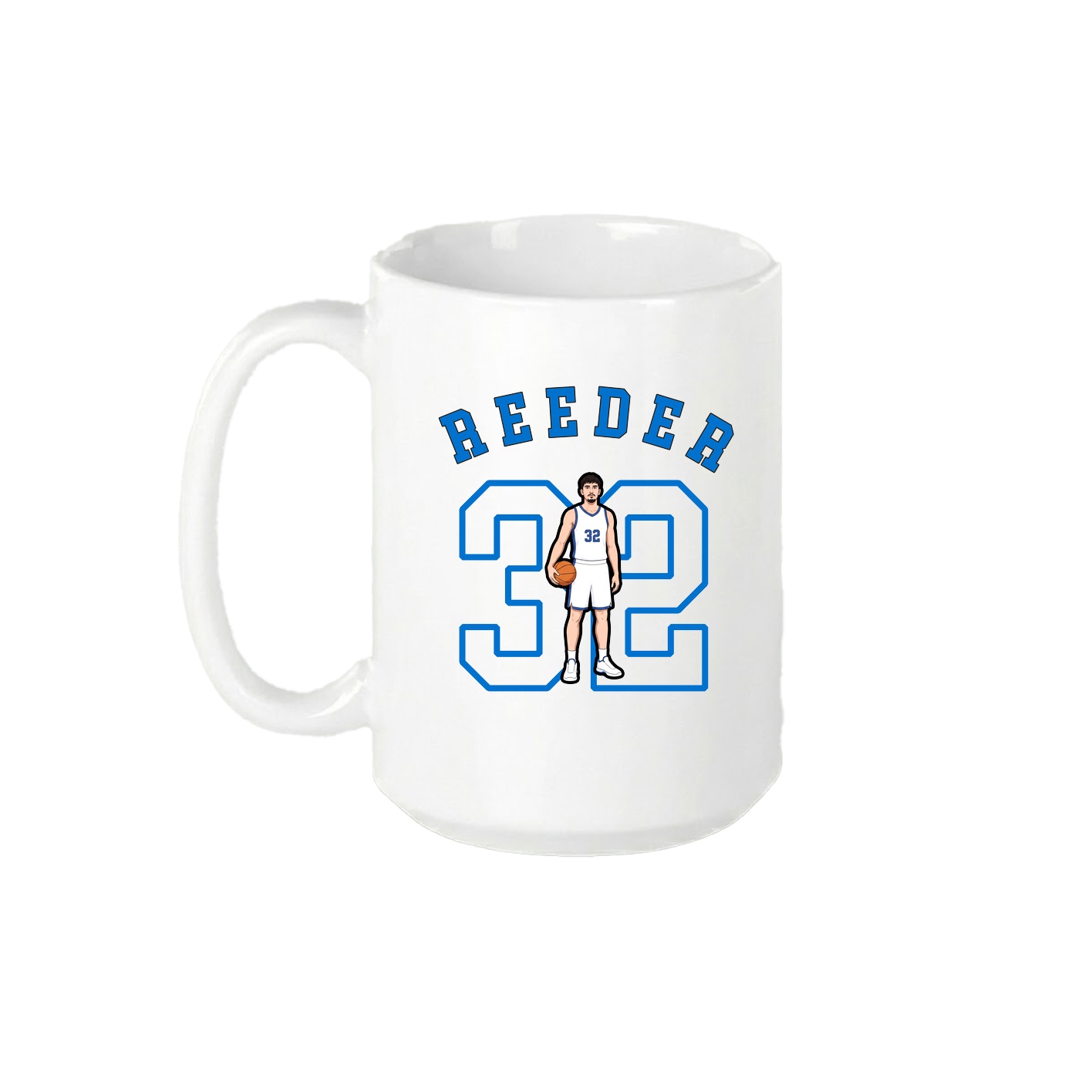 15oz Coffee Mug — Shirsey Arch in White
