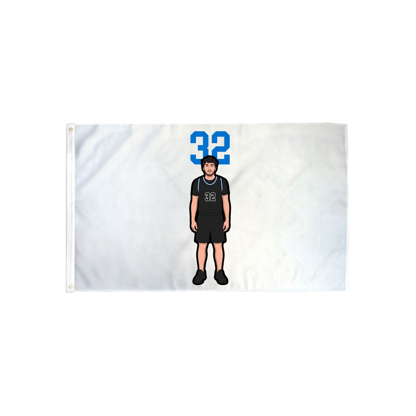 3x5 Flag — Number Top in Classic
