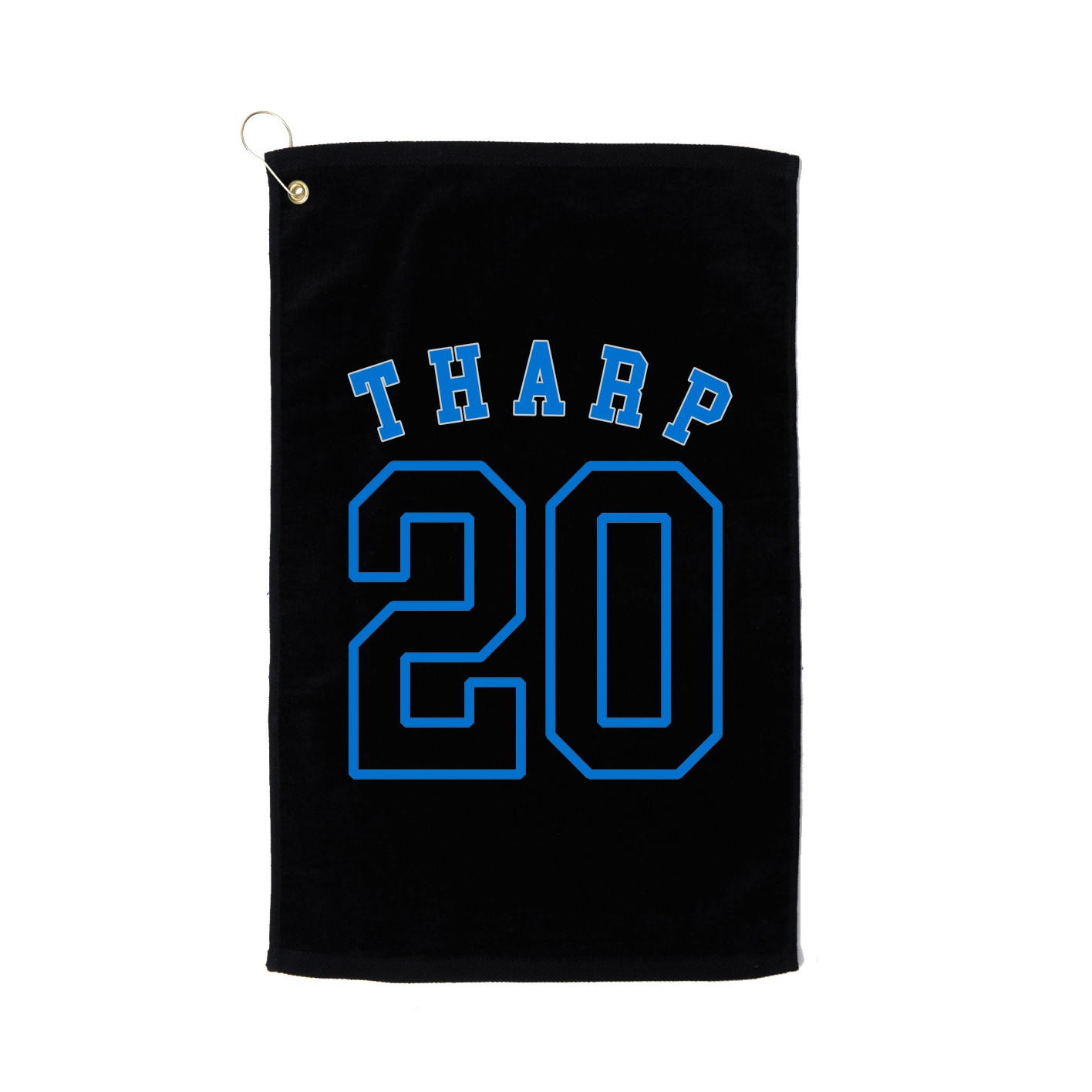 Golf Towel — Shirsey Arch in Black