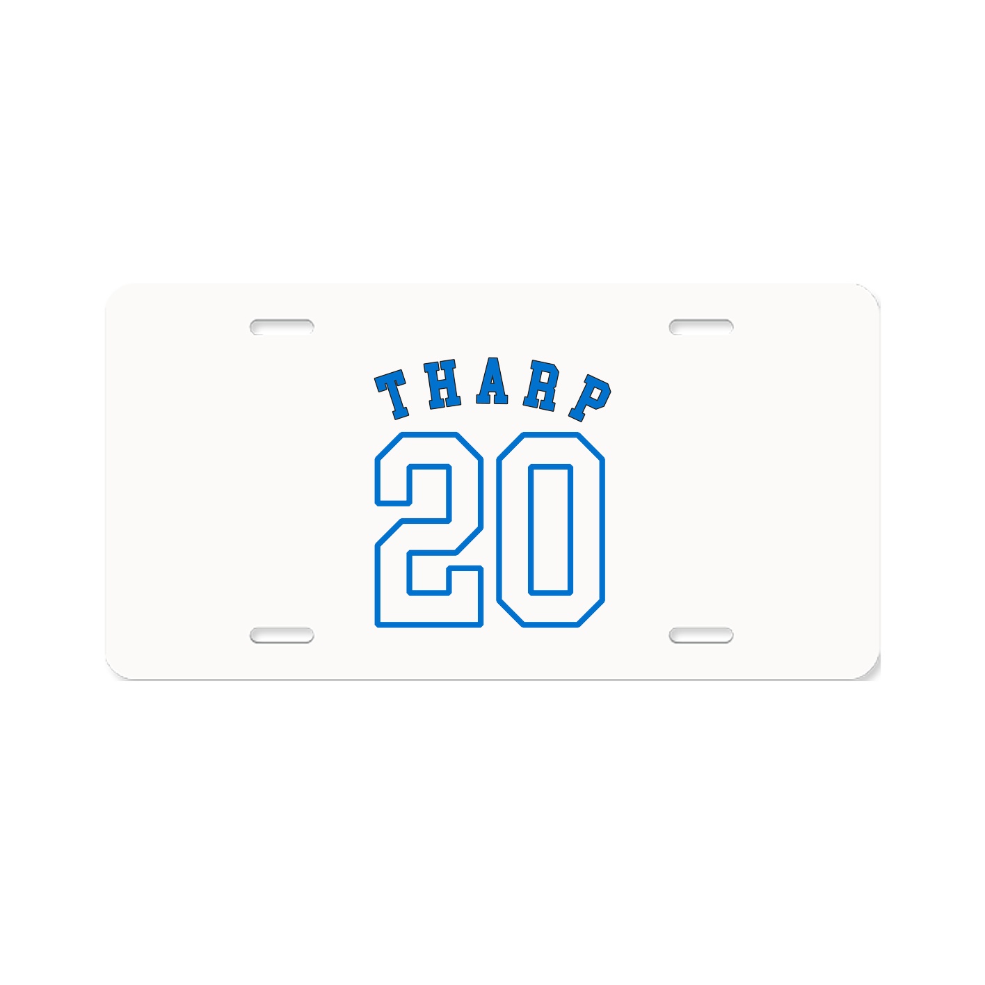 License Plate — Shirsey Arch in Classic