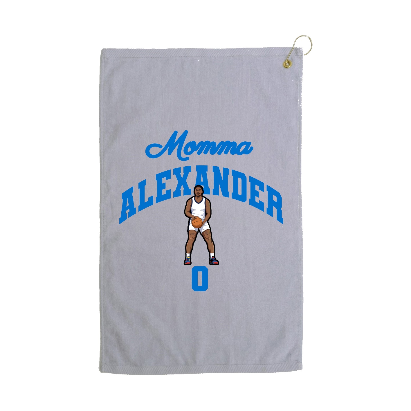 Golf Towel — Mothers Day Arch in Grey