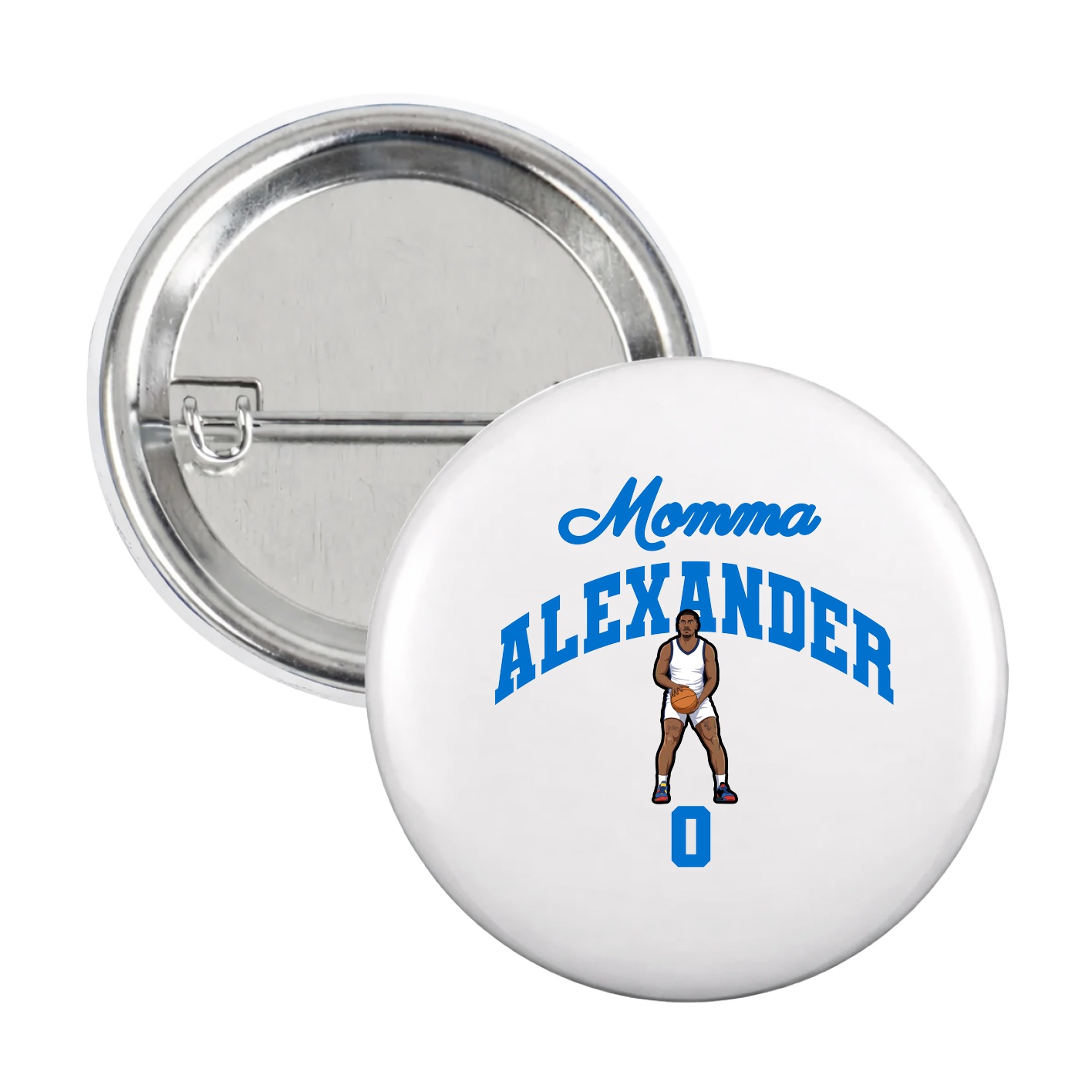 Game Day Button — Mothers Day Arch in White