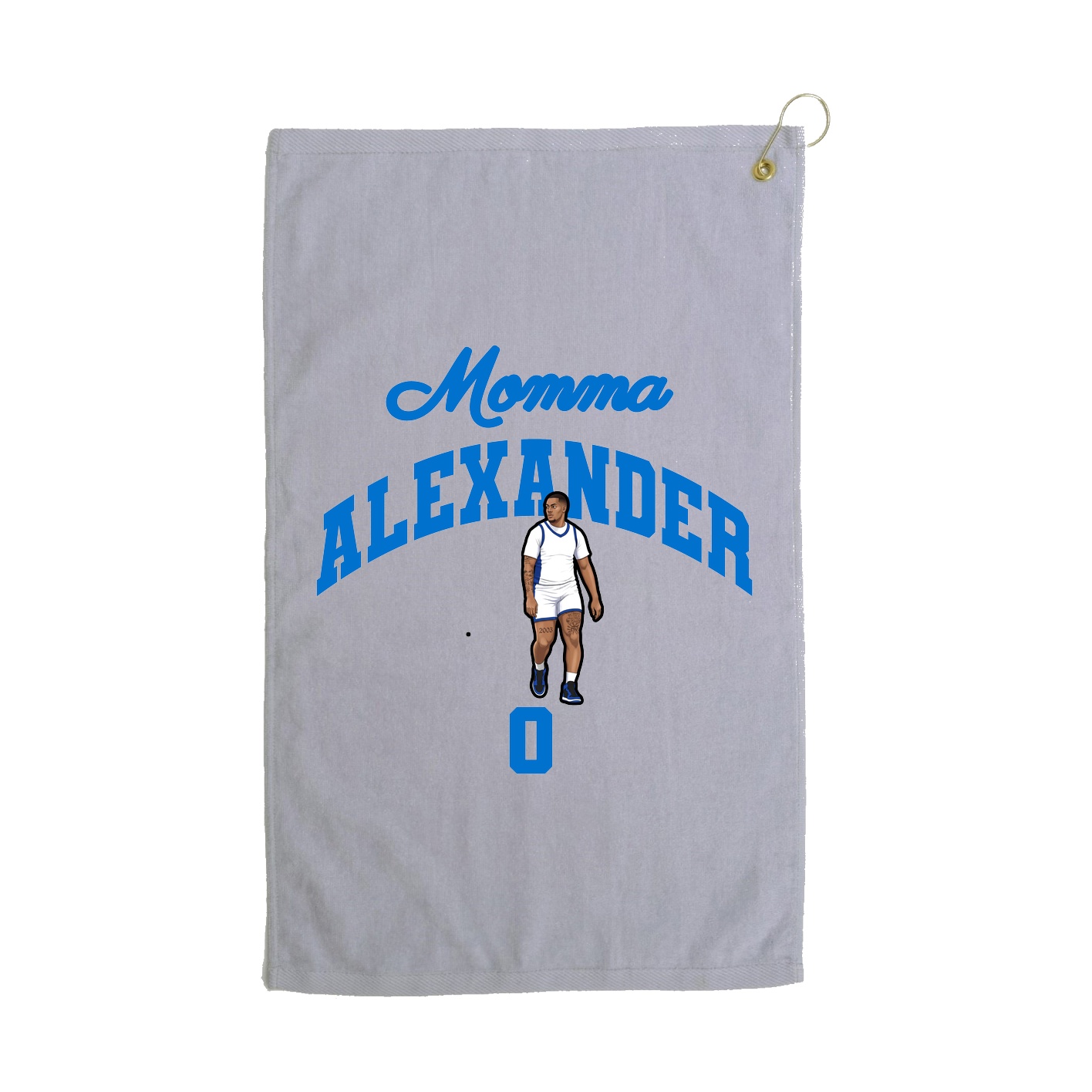 Golf Towel — Mothers Day Arch in Grey