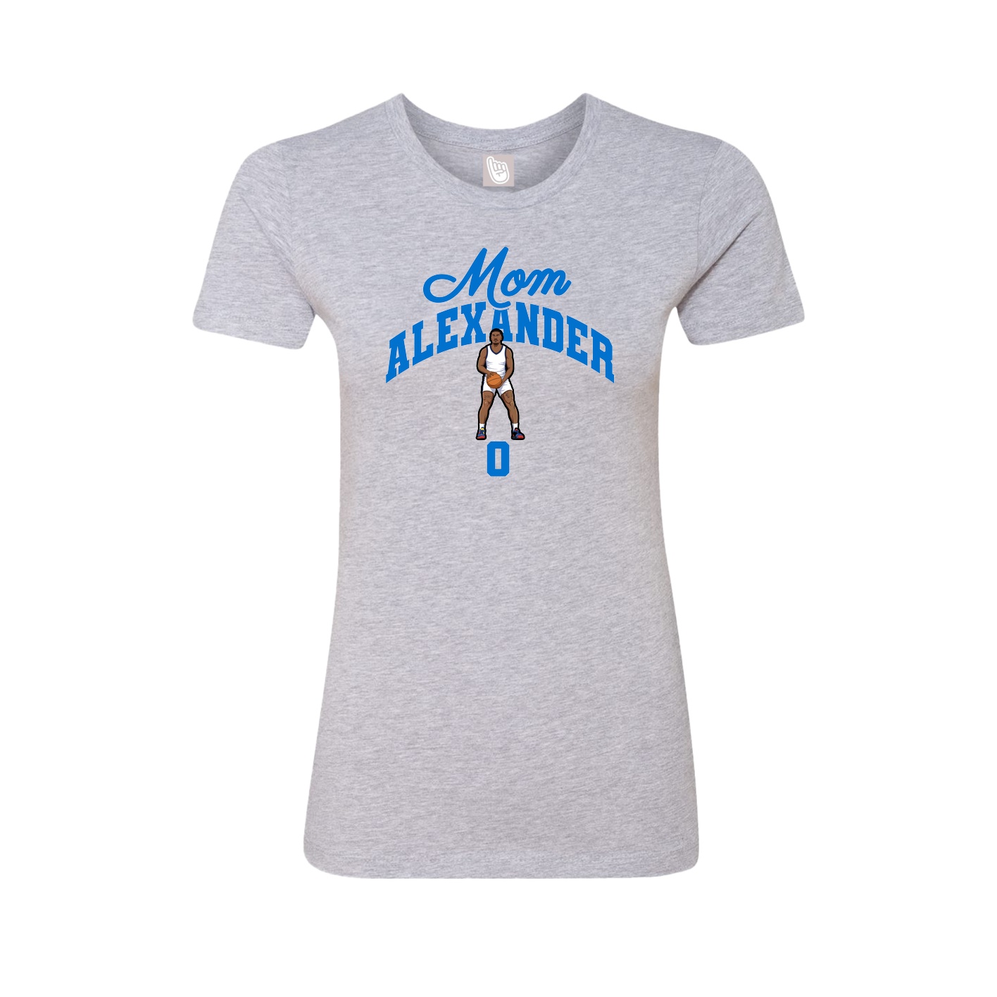 Womens Tee — Mothers Day Arch in Grey