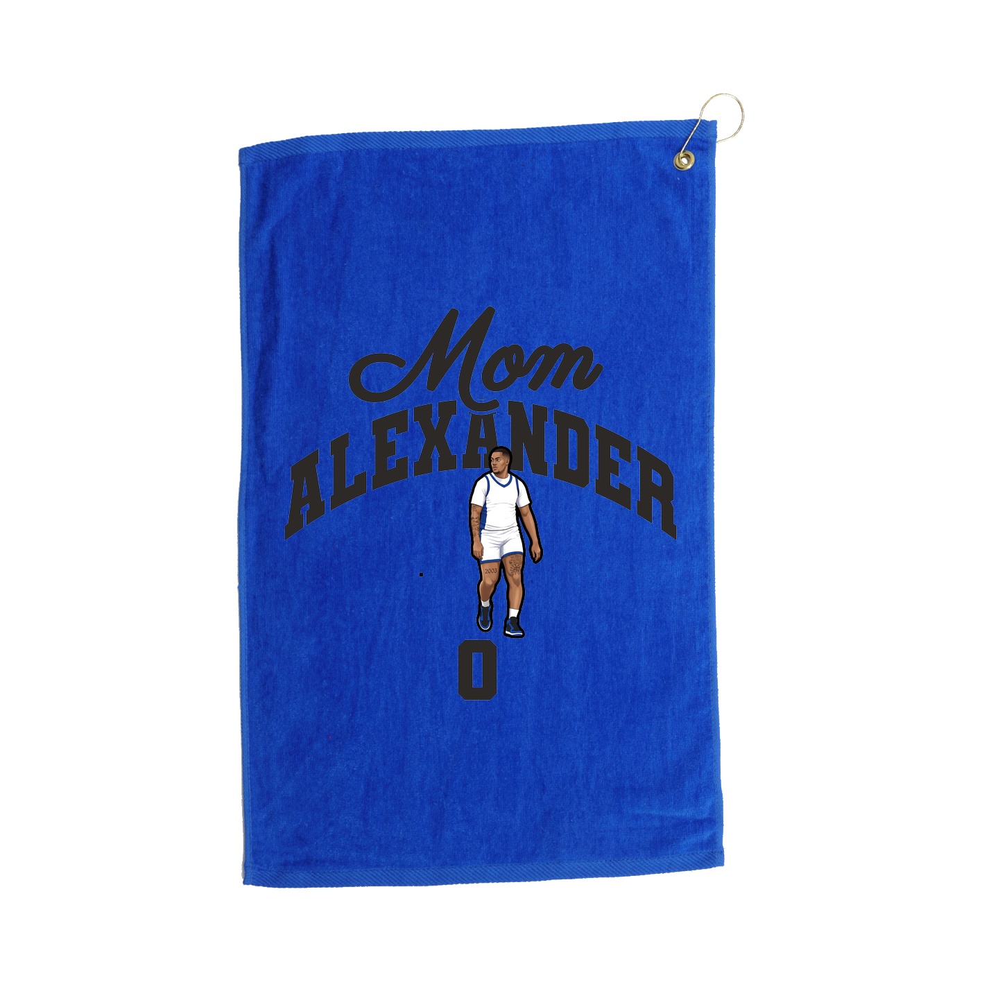 Golf Towel — Mothers Day Arch in Royal