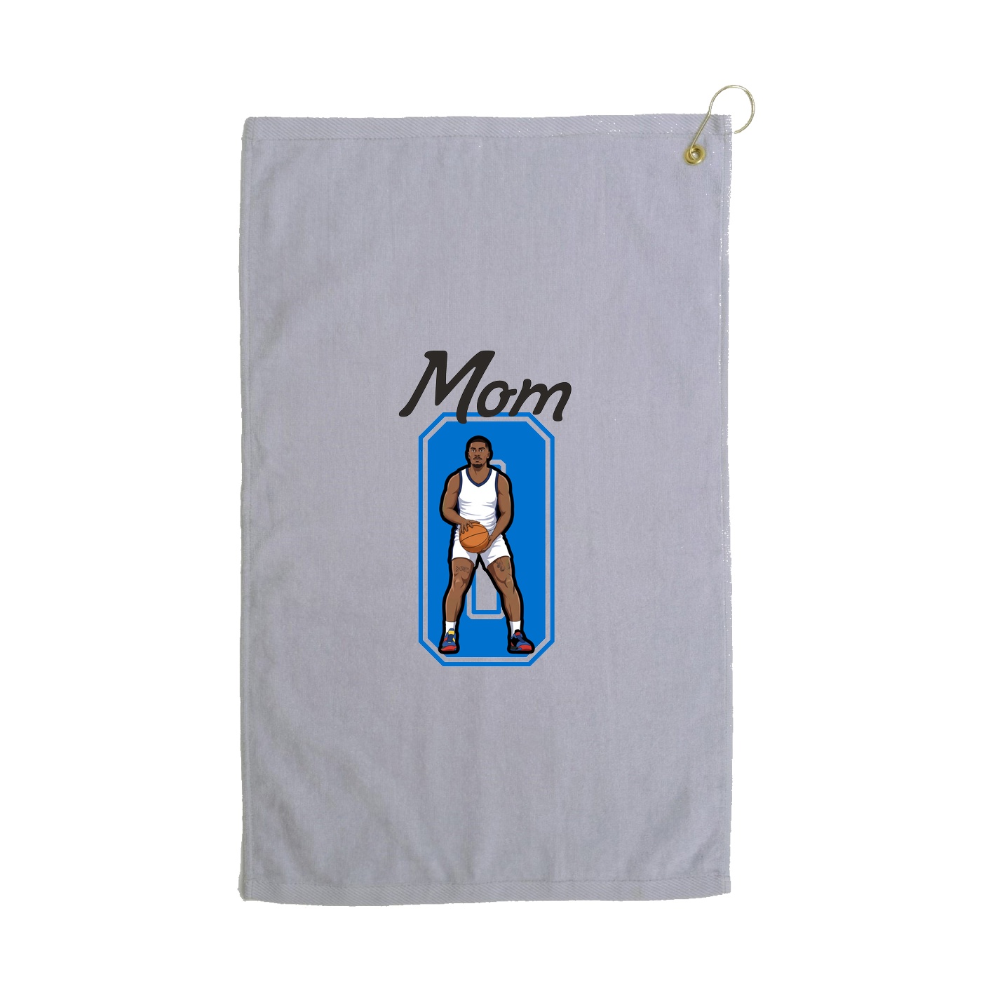 Golf Towel — Mothers Day Shirsey in Grey