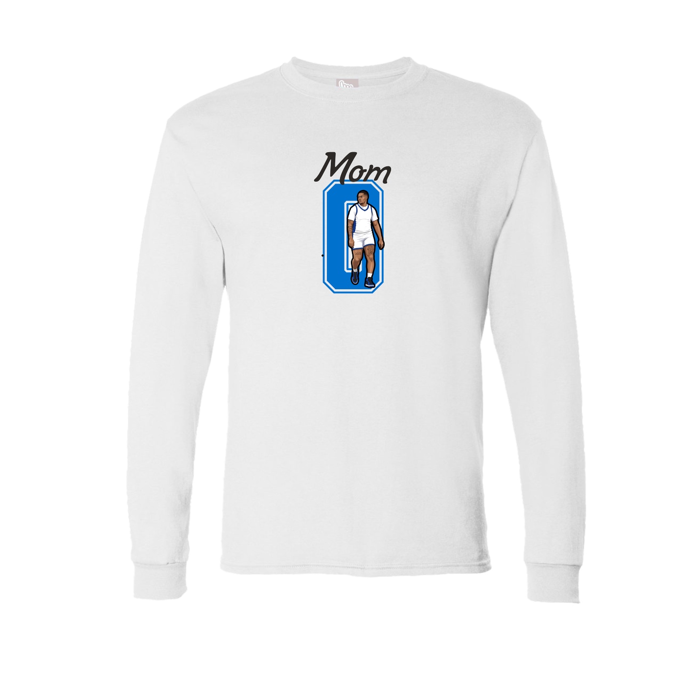Long Sleeve Tee — Mothers Day Shirsey in White