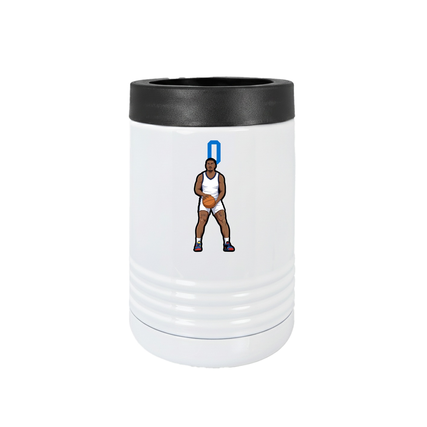 Beverage Holder — Number Top in White