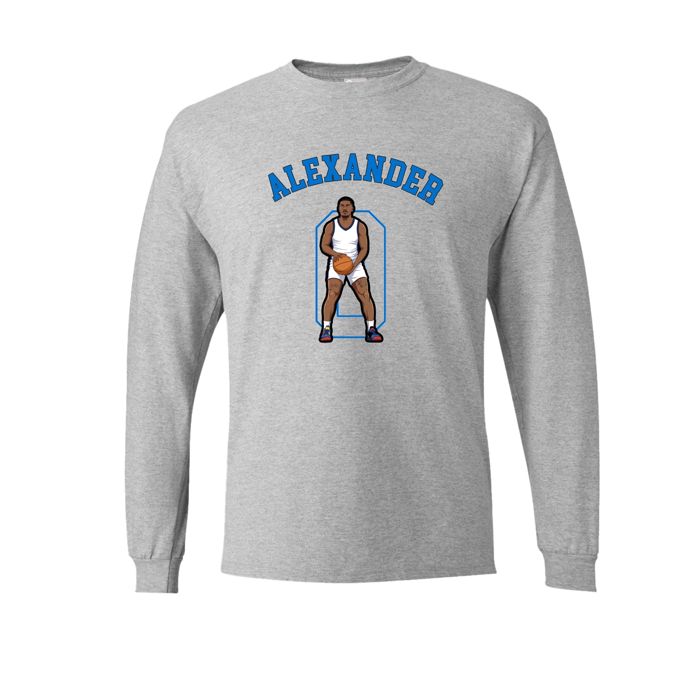 Long Sleeve Tee — Shirsey Arch in Grey