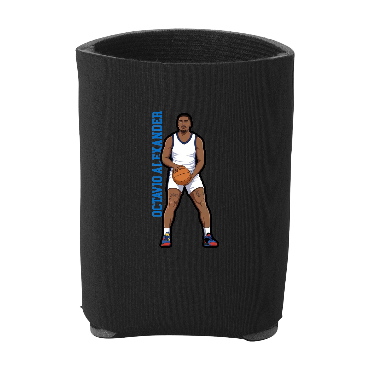Can Holder — Name Vertical in Black