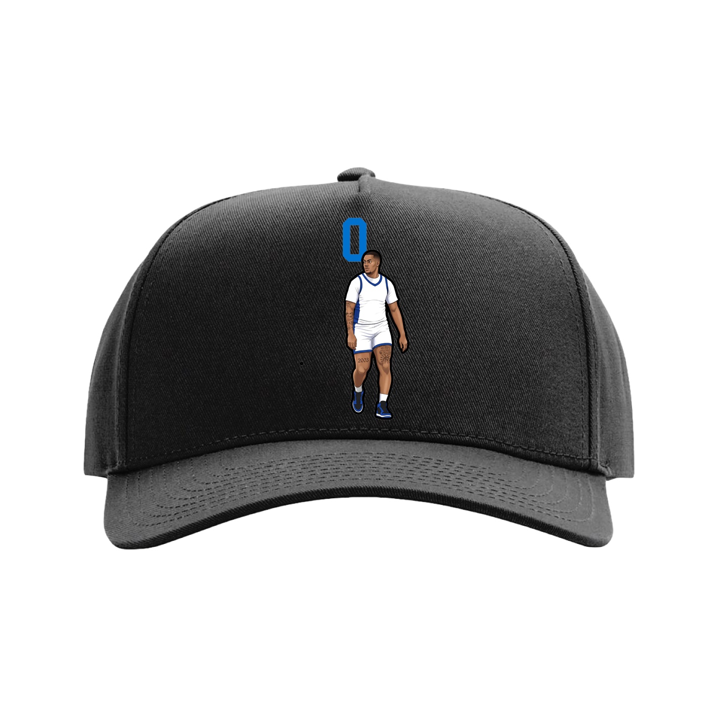 Full Fabric Five-Panel Champ Cap