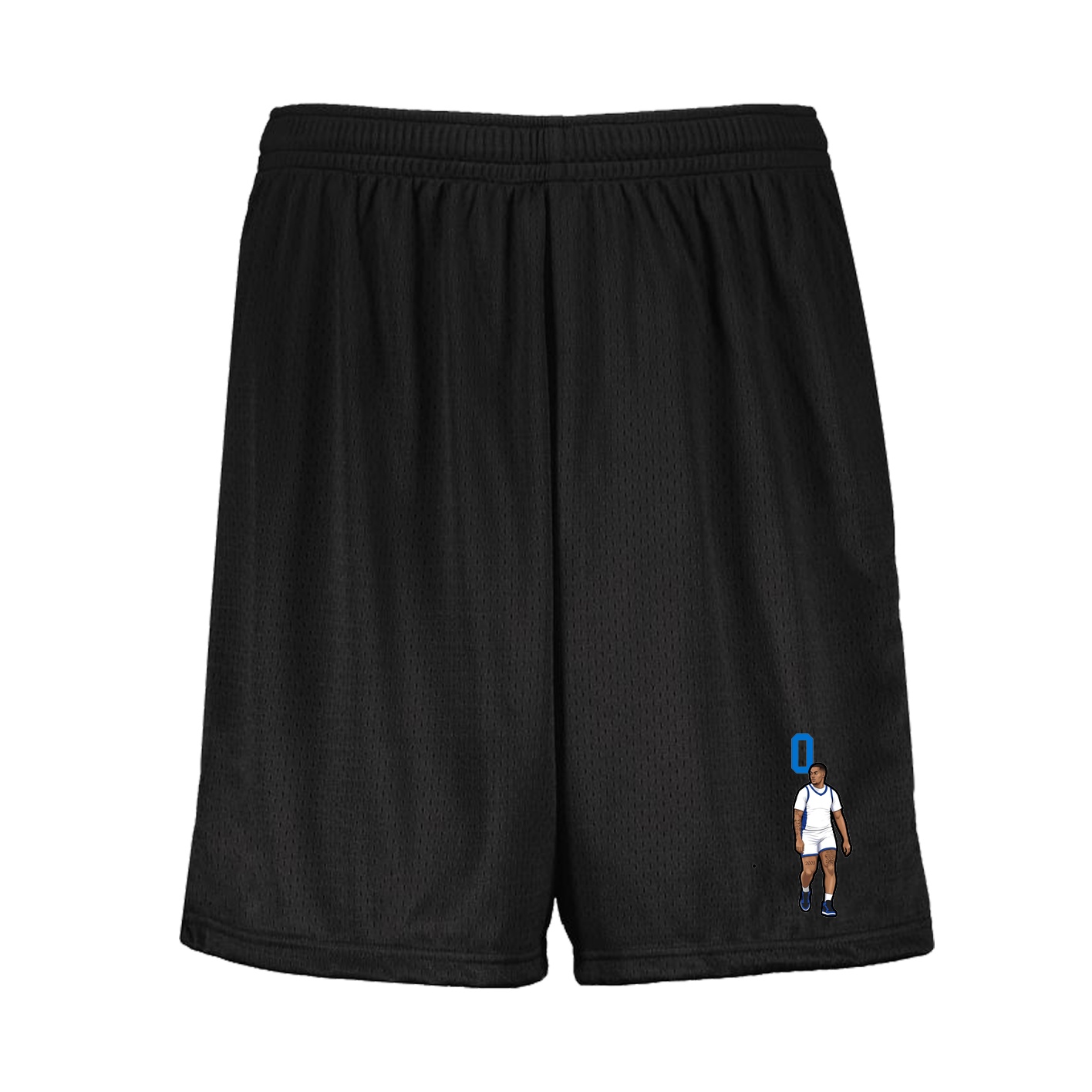 Shorts — Number Top in Black
