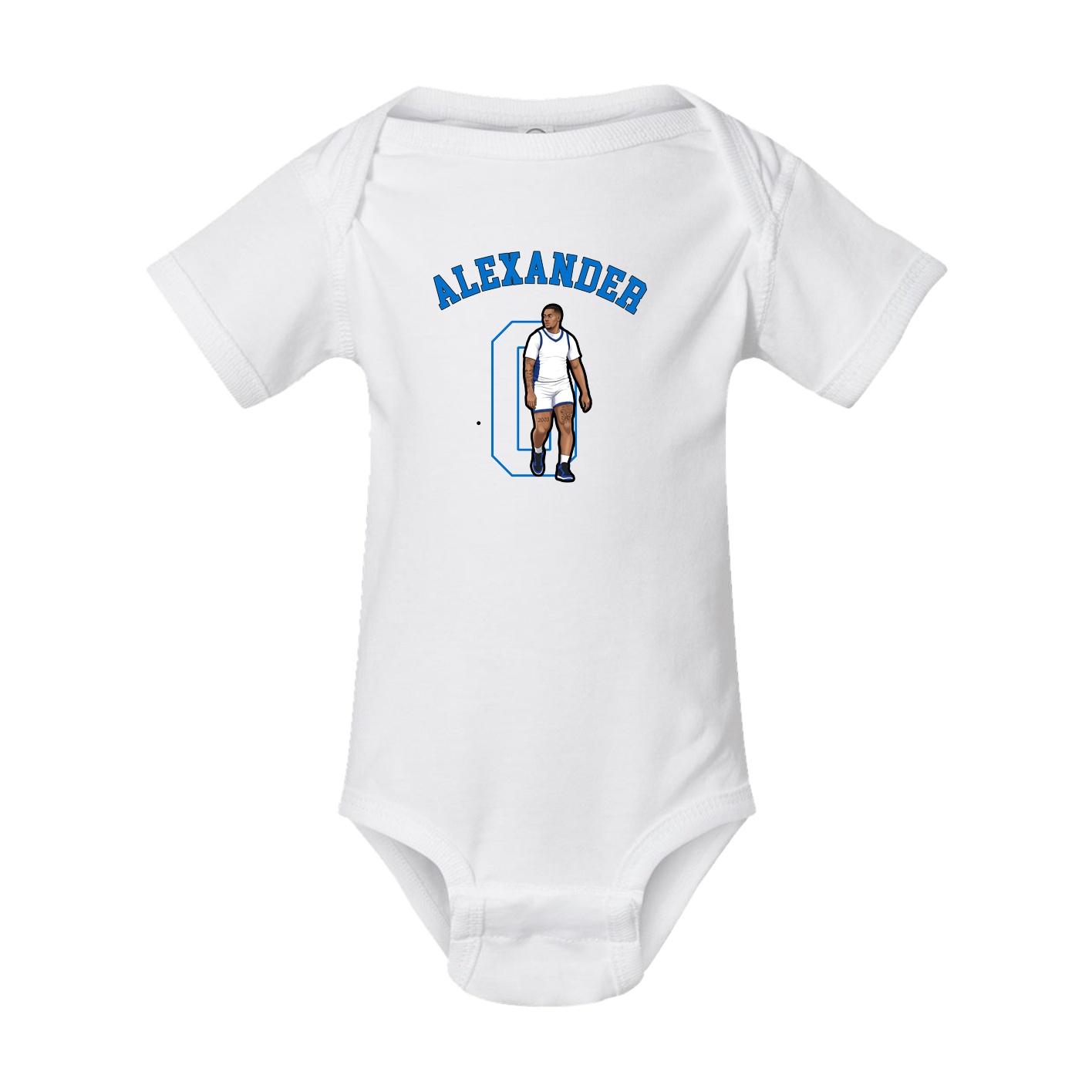 Baby Onesie — Shirsey Arch in White