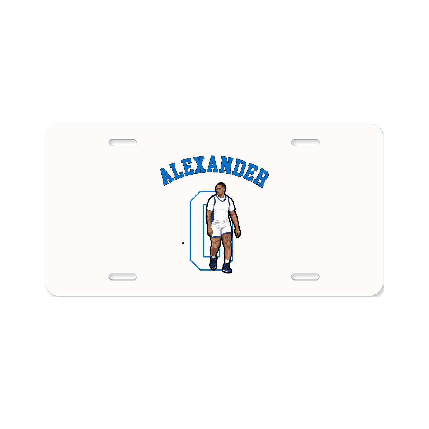 License Plate — Shirsey Arch in Classic