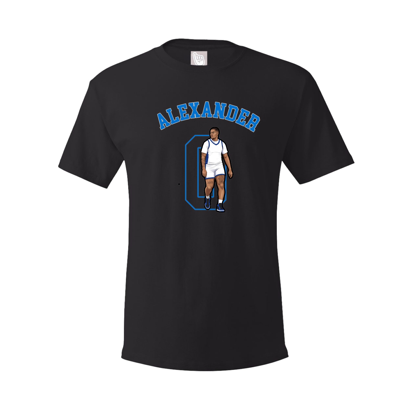 Youth Tee — Shirsey Arch in Black
