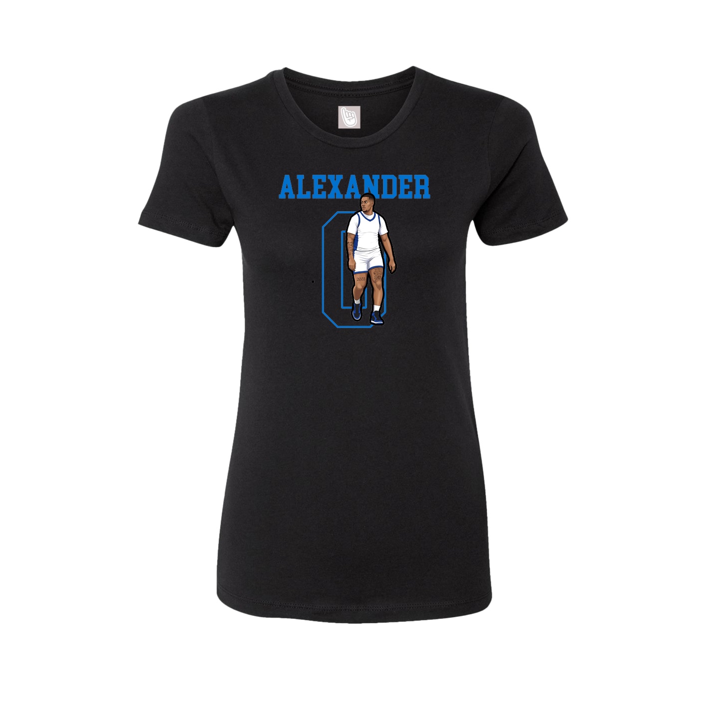 Fitted Women's Tee — Shirsey in Black