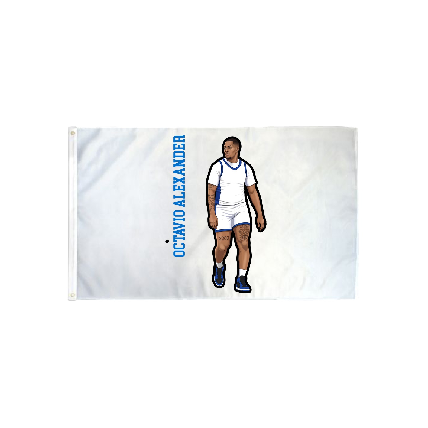 3x5 Flag — Name Vertical in Classic